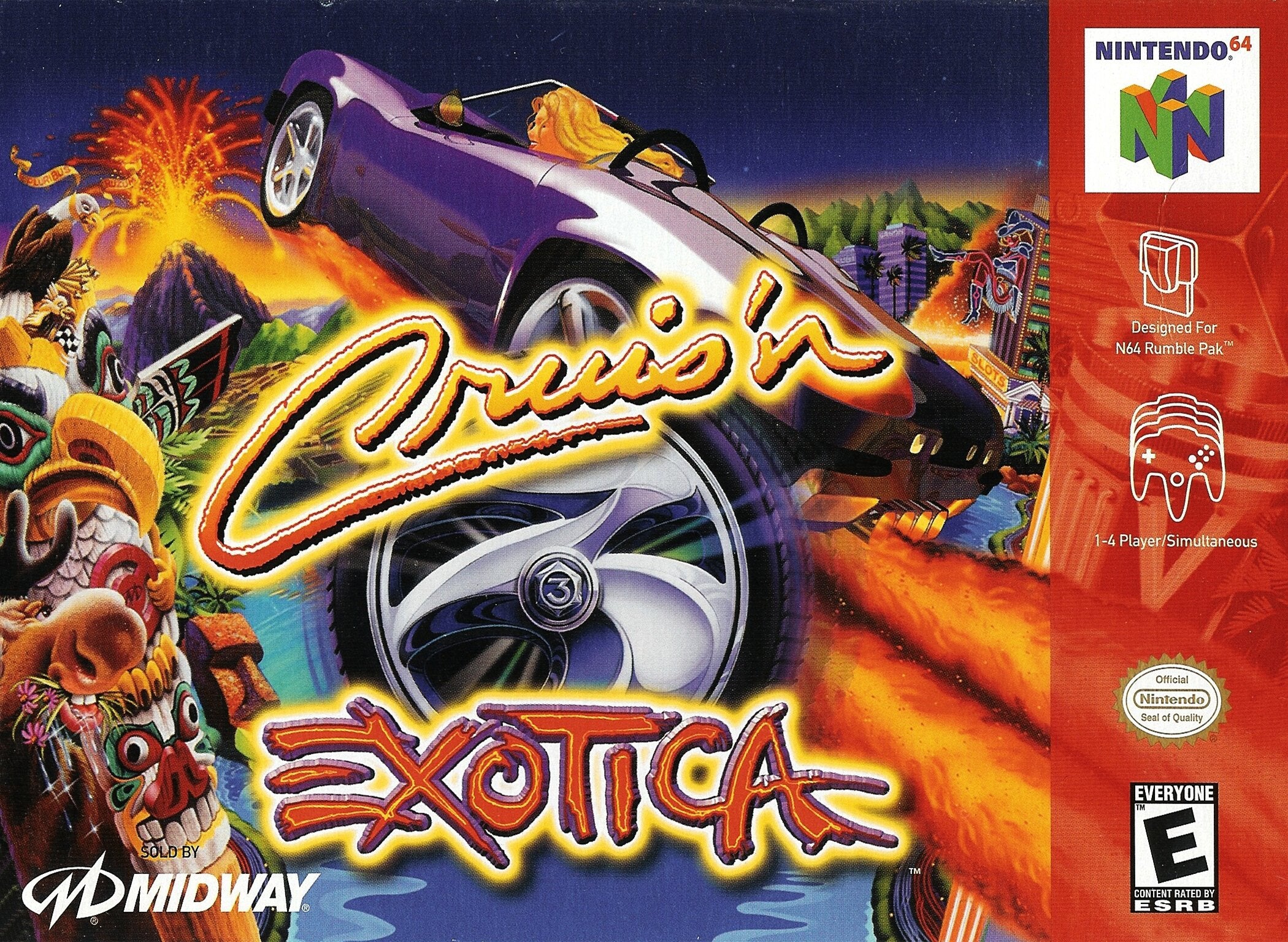Cruis'n Exotica - Nintendo 64