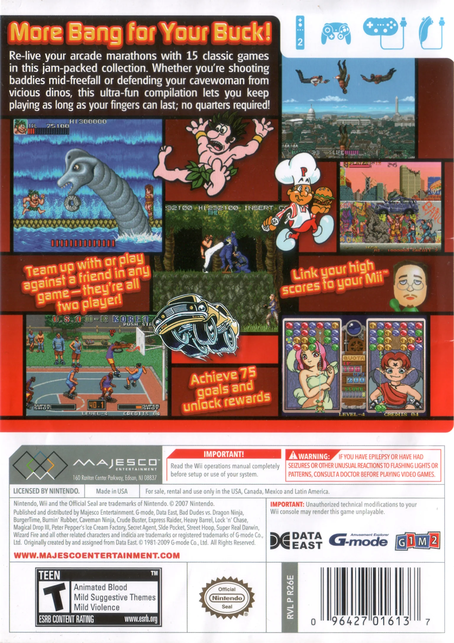 Data East Arcade Classics - Image 2
