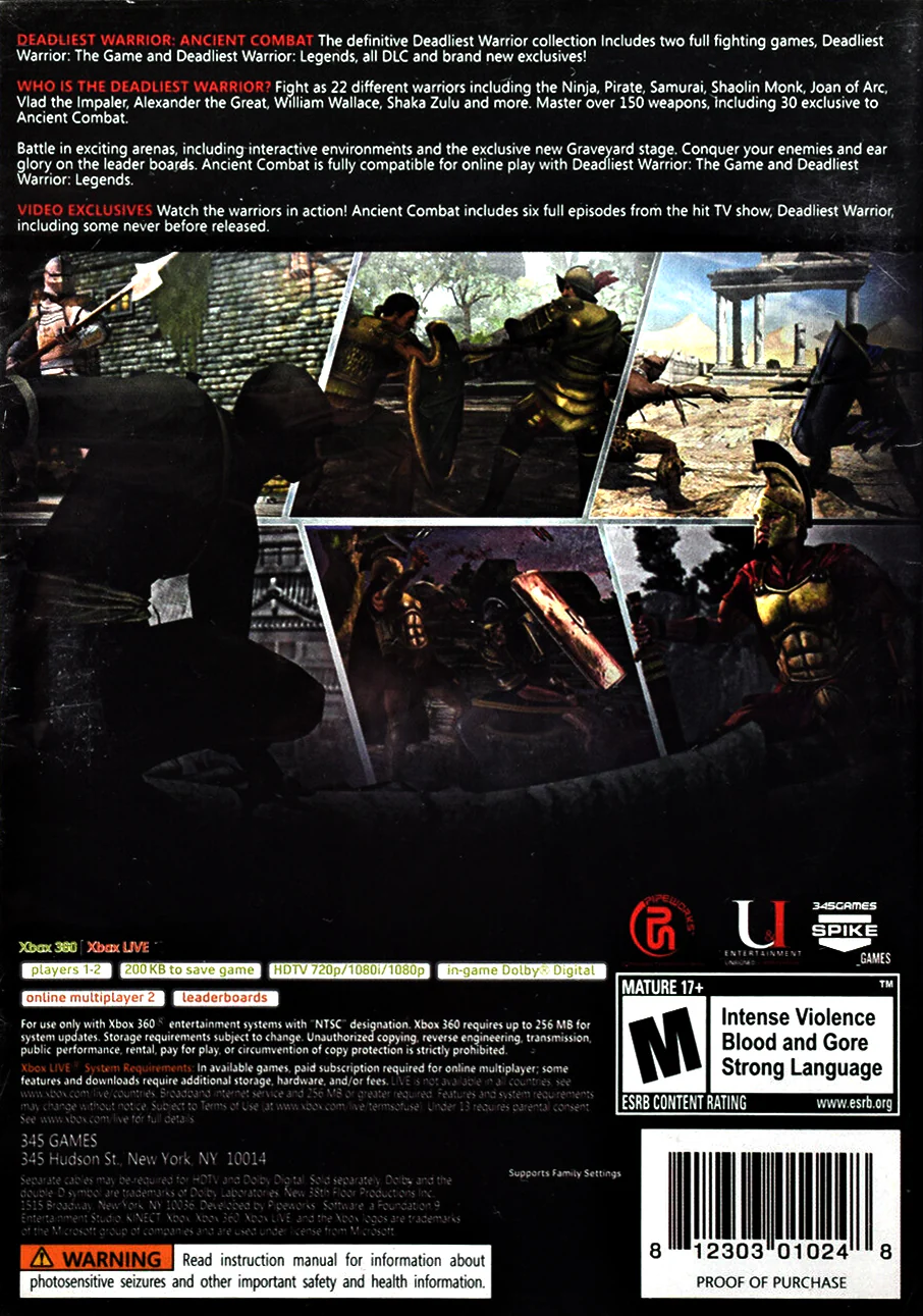 Deadliest Warrior: Ancient Combat - Image 2