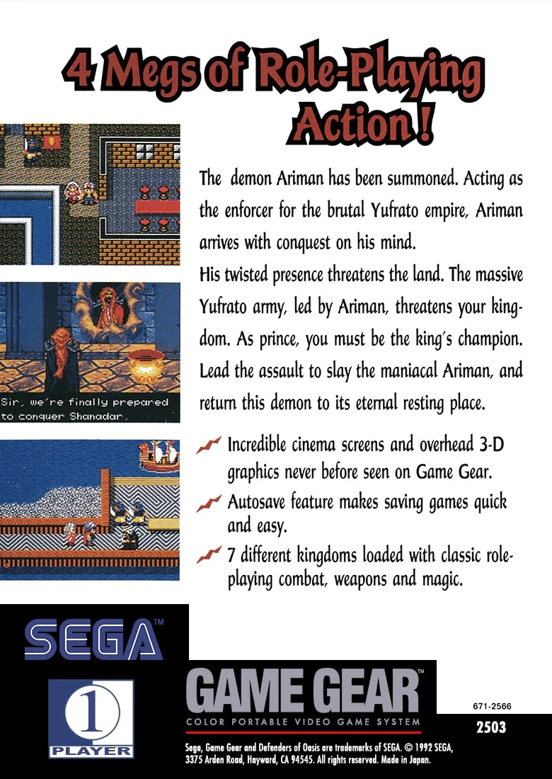 Defenders of Oasis - Image 2