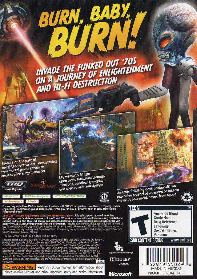 Destroy All Humans: Path of the Furon - Image 2