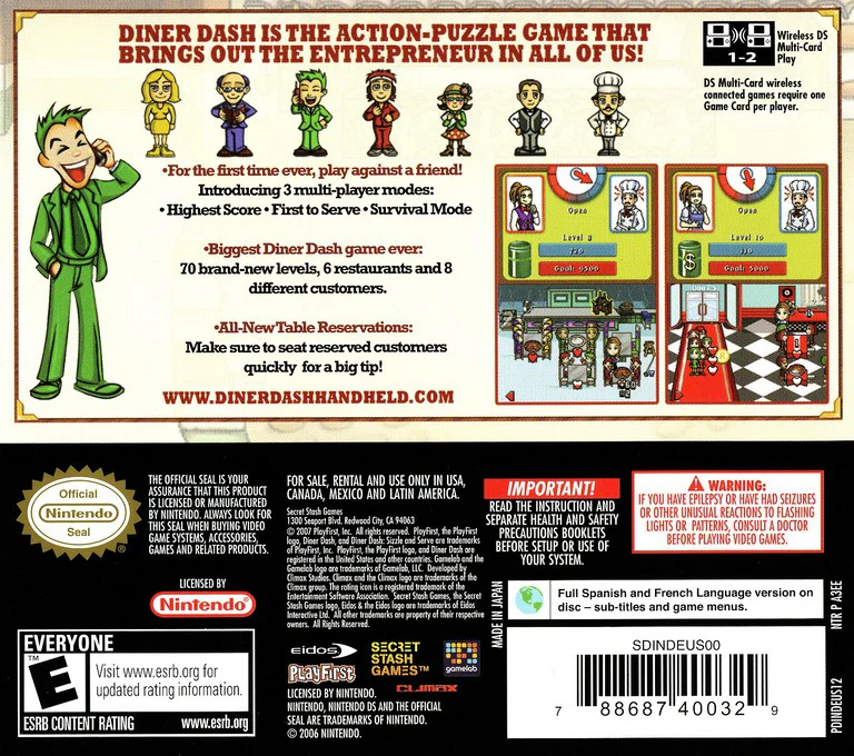 Diner Dash: Sizzle & Serve - Image 2