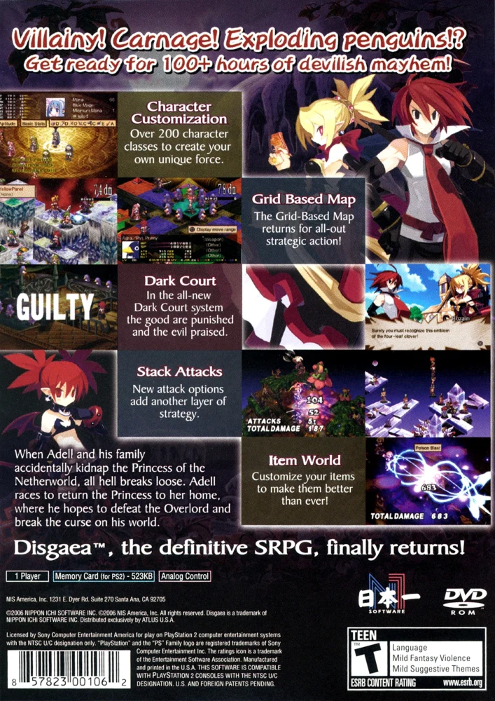 Disgaea 2 Cursed Memories - Image 2