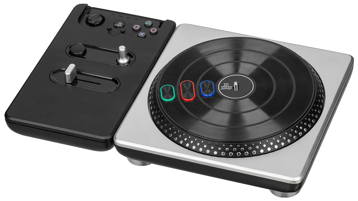DJ Hero Wireless Turntable Controller for PS2 & PS3
