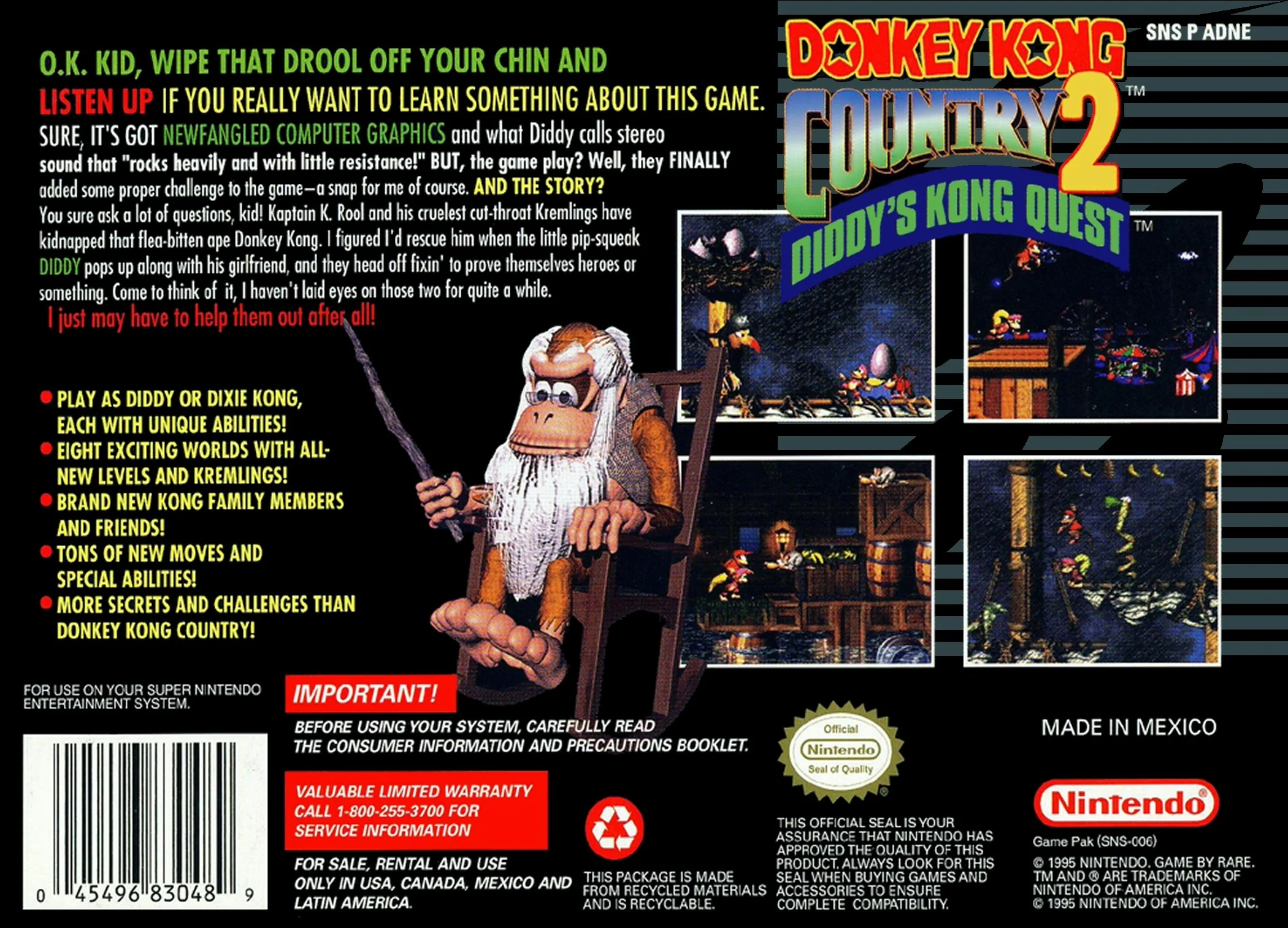 Donkey Kong Country 2: Diddy's Kong Quest - Image 2