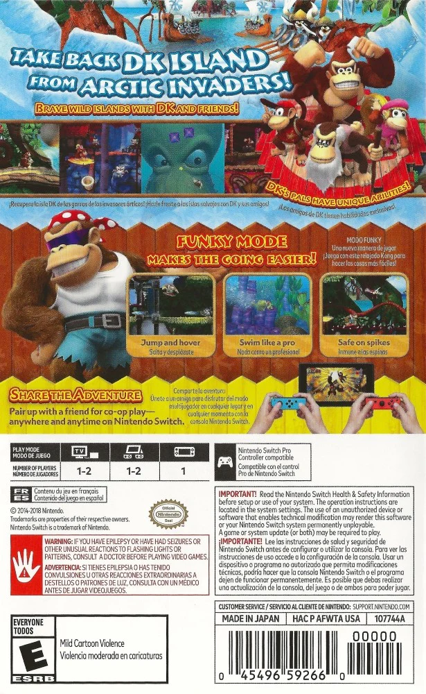 Donkey Kong Country Tropical Freeze - Image 2
