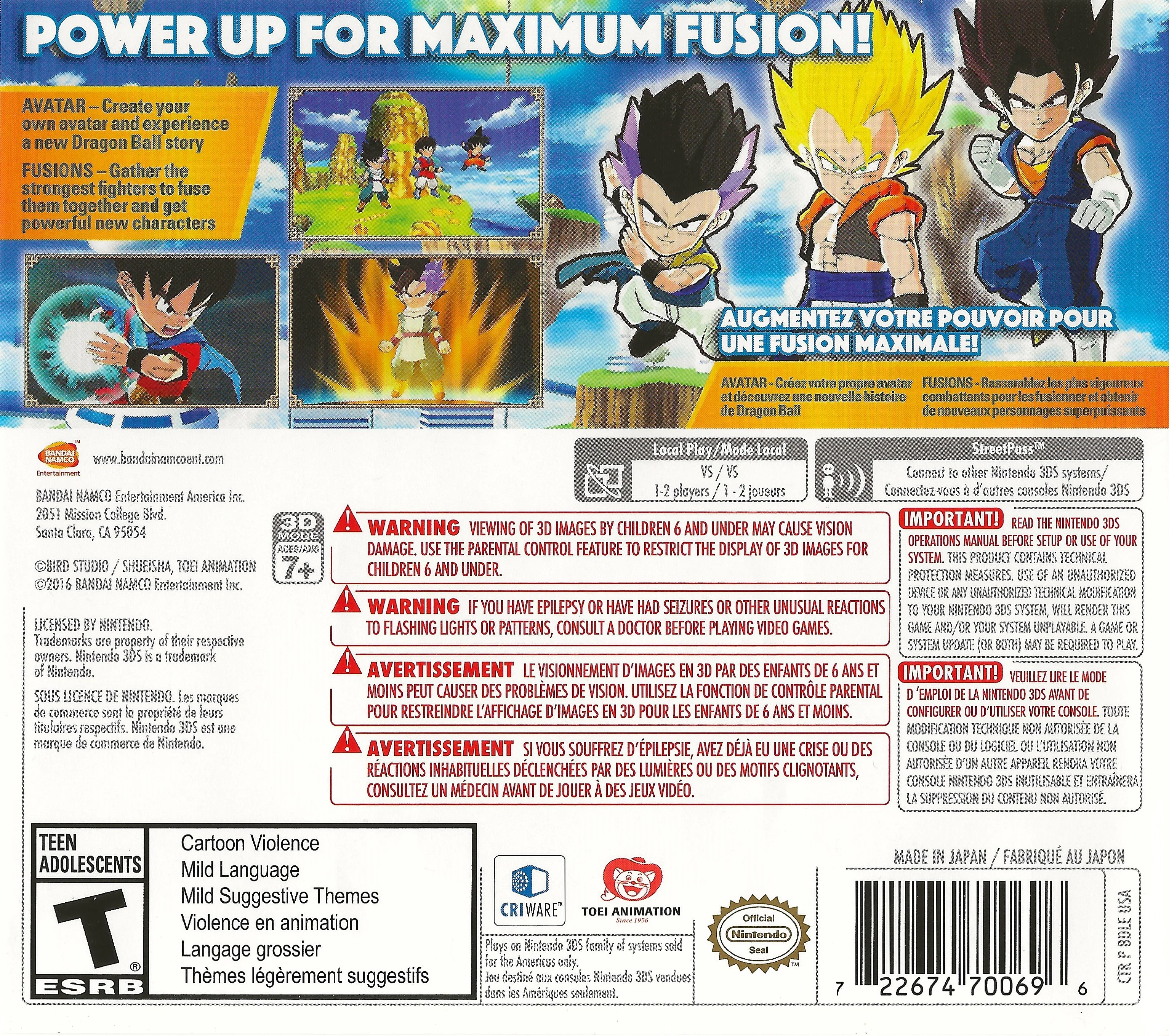 Dragon Ball Fusions - Image 2