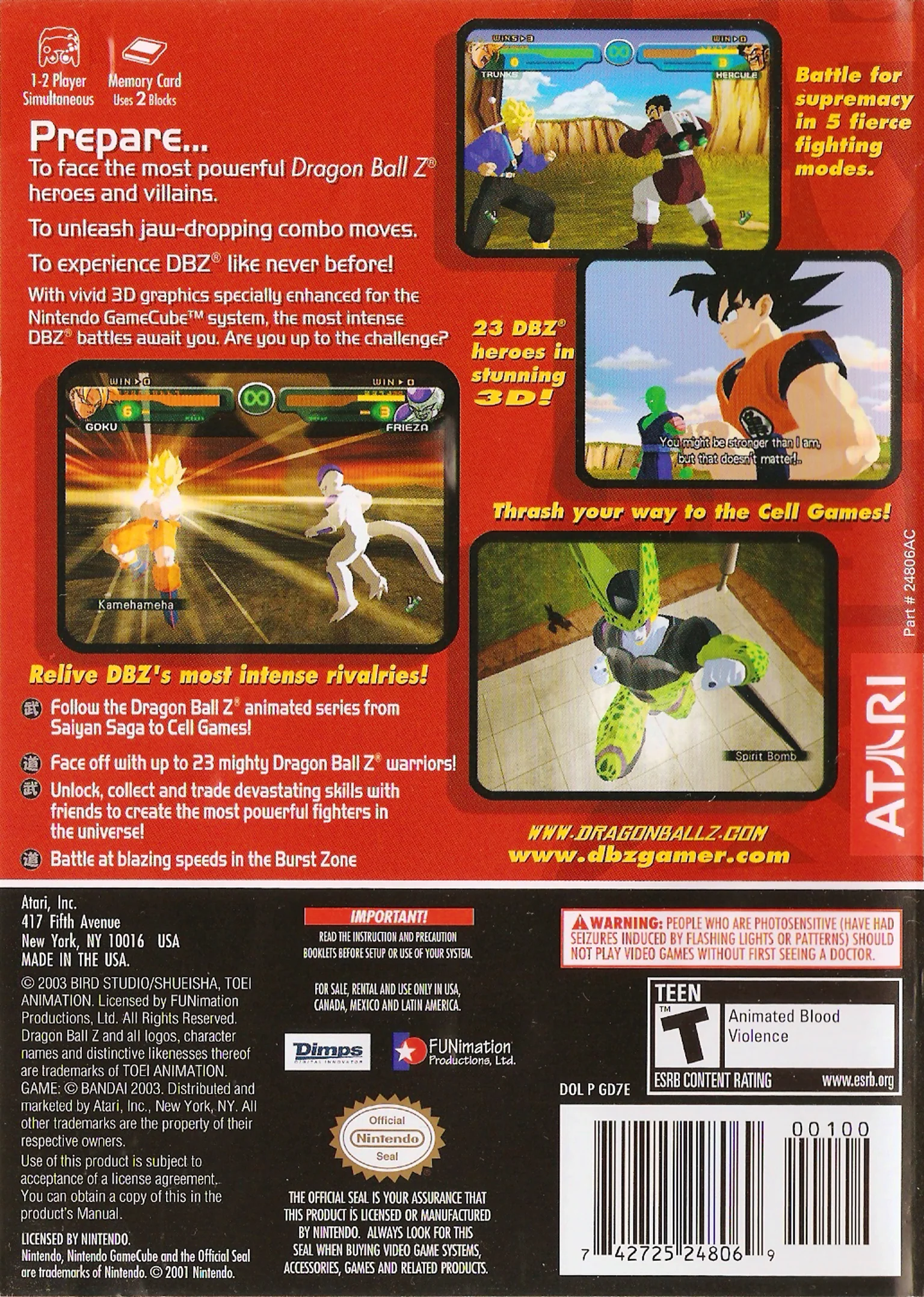 Dragon Ball Z Budokai - Image 2