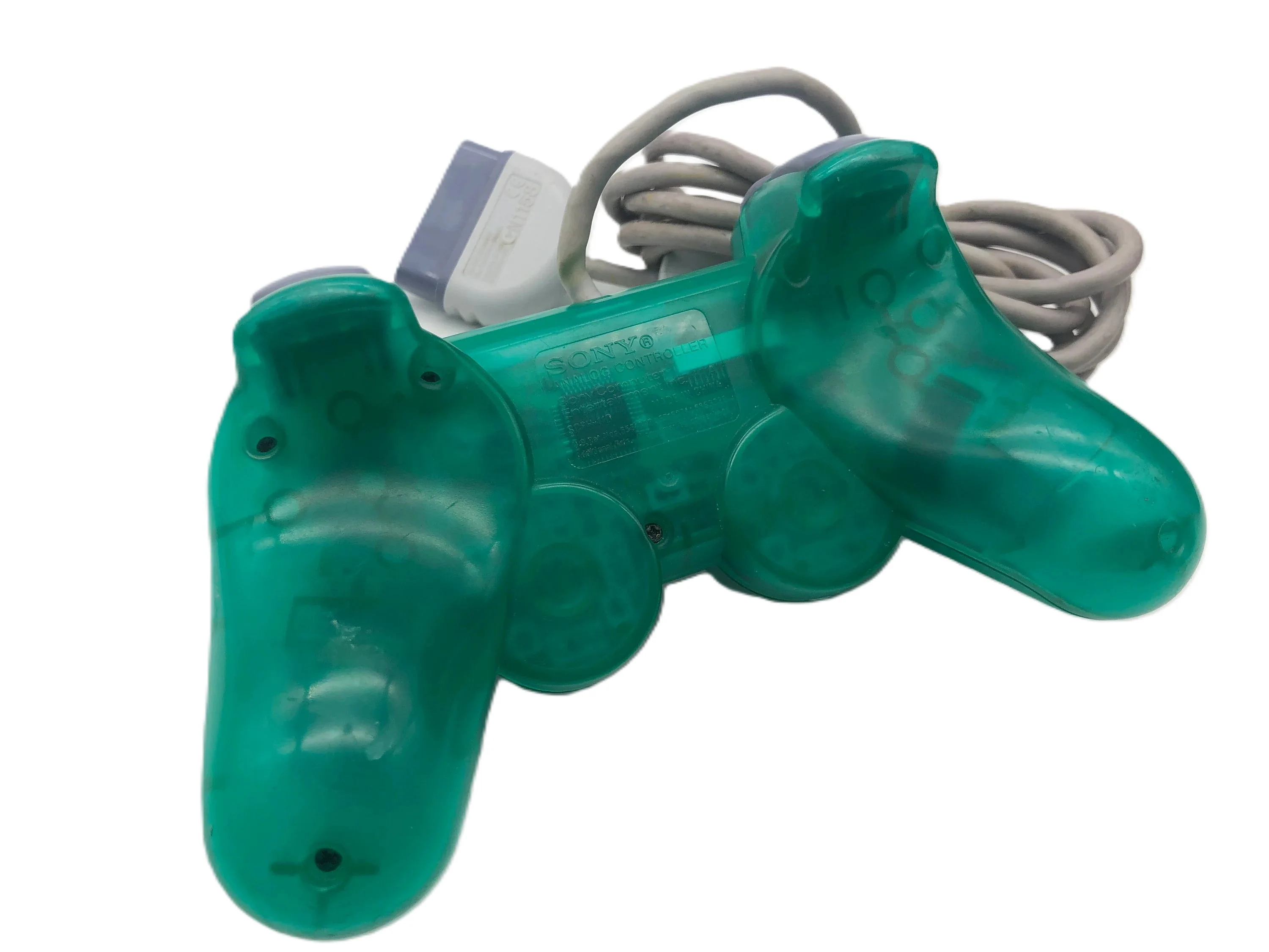 PSone Dualshock Analog Controller - Emerald Green - Image 2