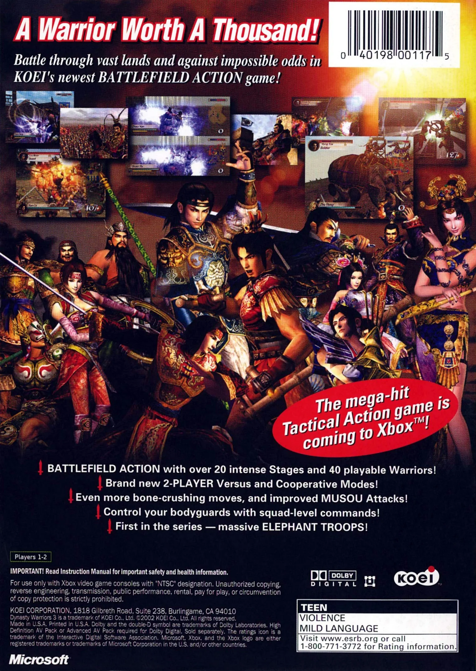 Dynasty Warriors 3 - Image 2