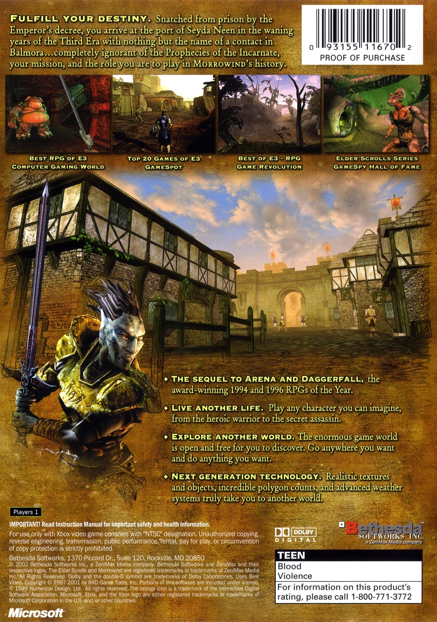The Elder Scrolls III:  Morrowind - Image 2