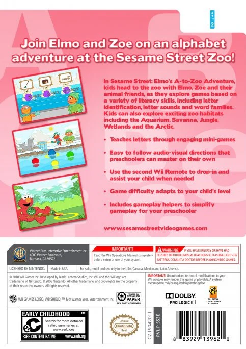 Sesame Street: Elmo's A-to-Zoo Adventure - Image 2