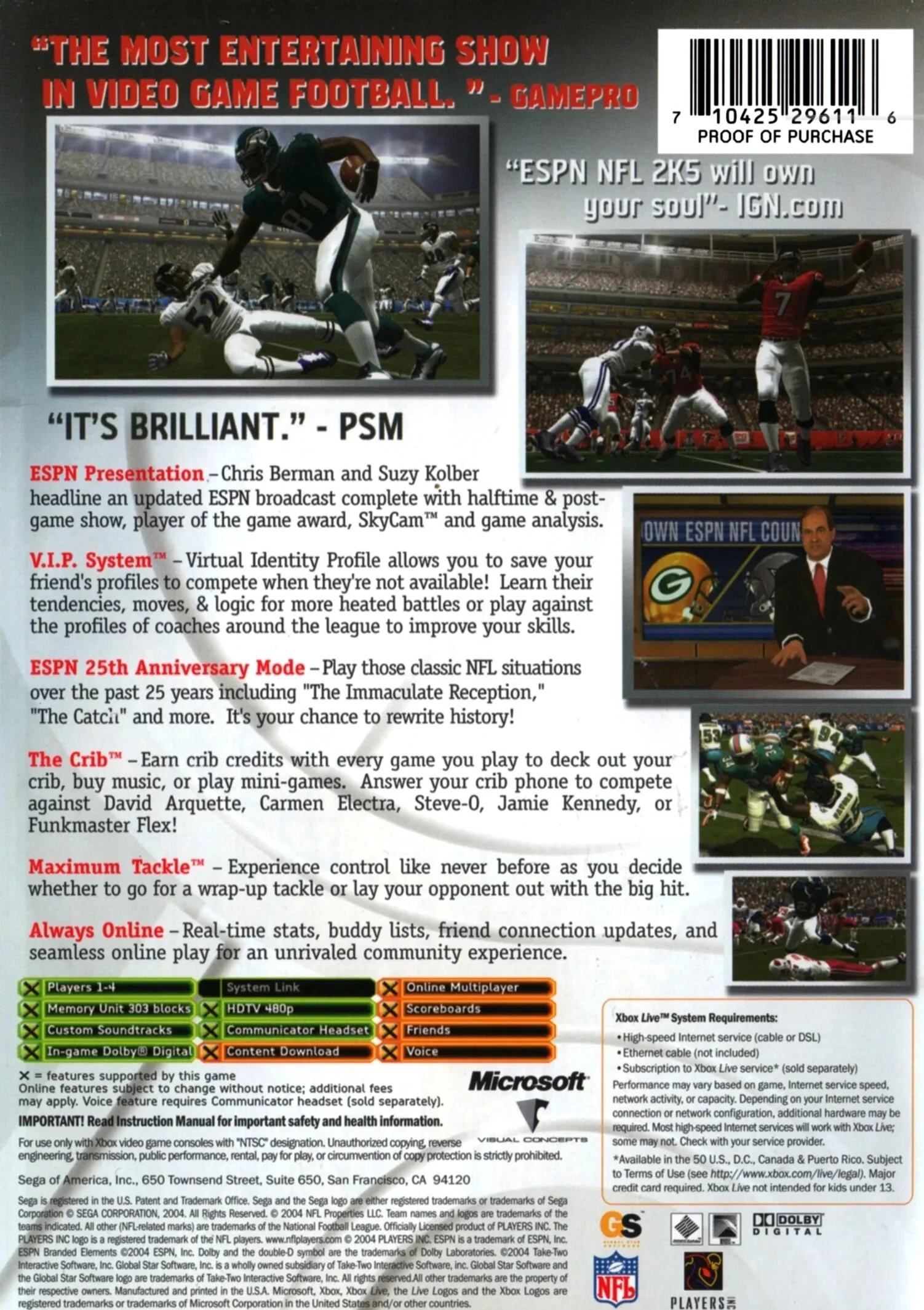 ESPN NFL 2K5 - Image 2