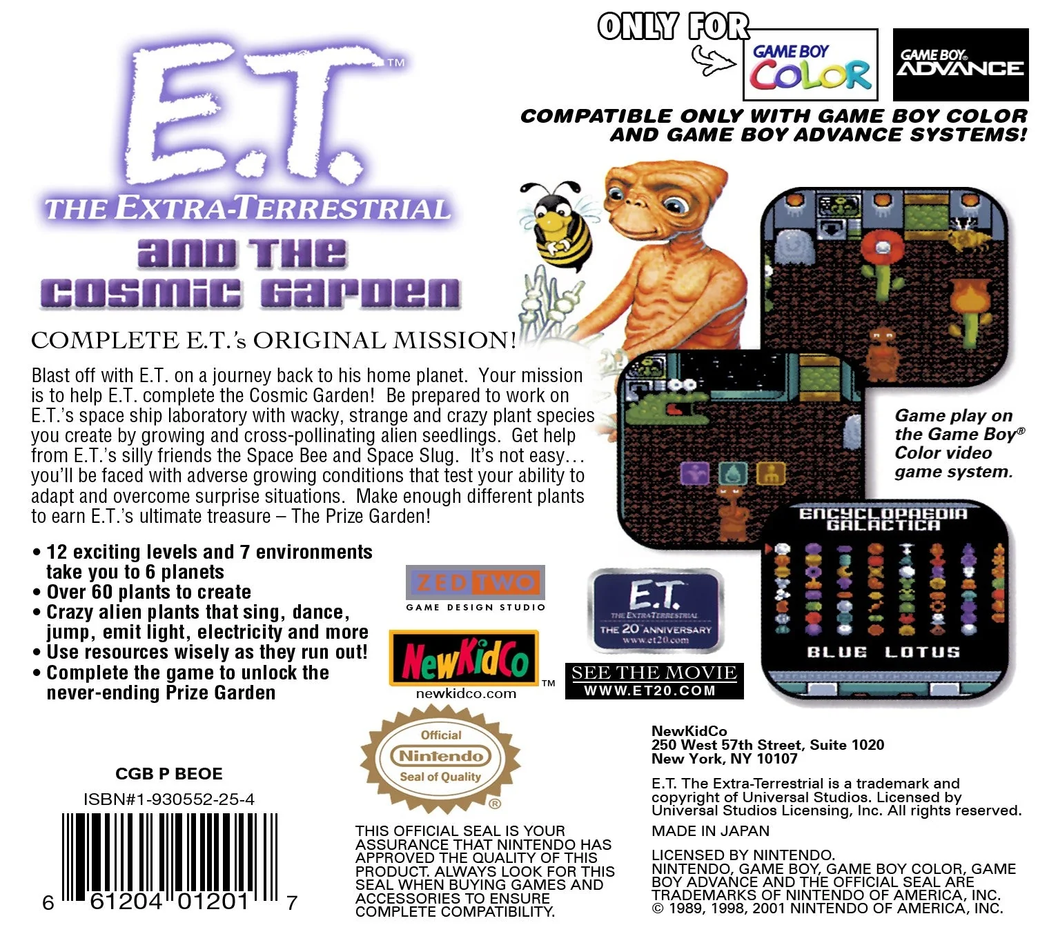 E.T. and the Cosmic Garden