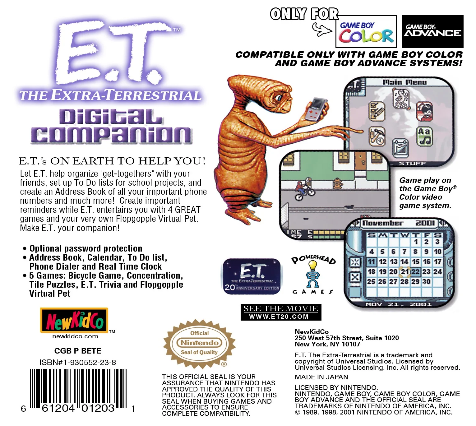E.T. The Extra-Terrestrial Digital Companion (Give to Mike/Repairs) - Image 2