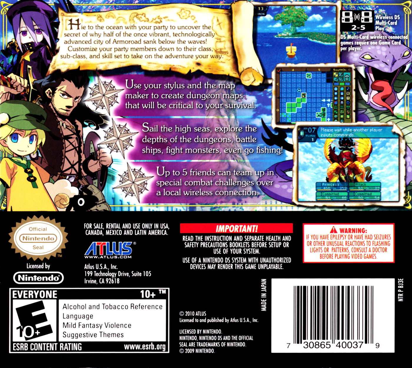 Etrian Odyssey III: The Drowned City - Image 2