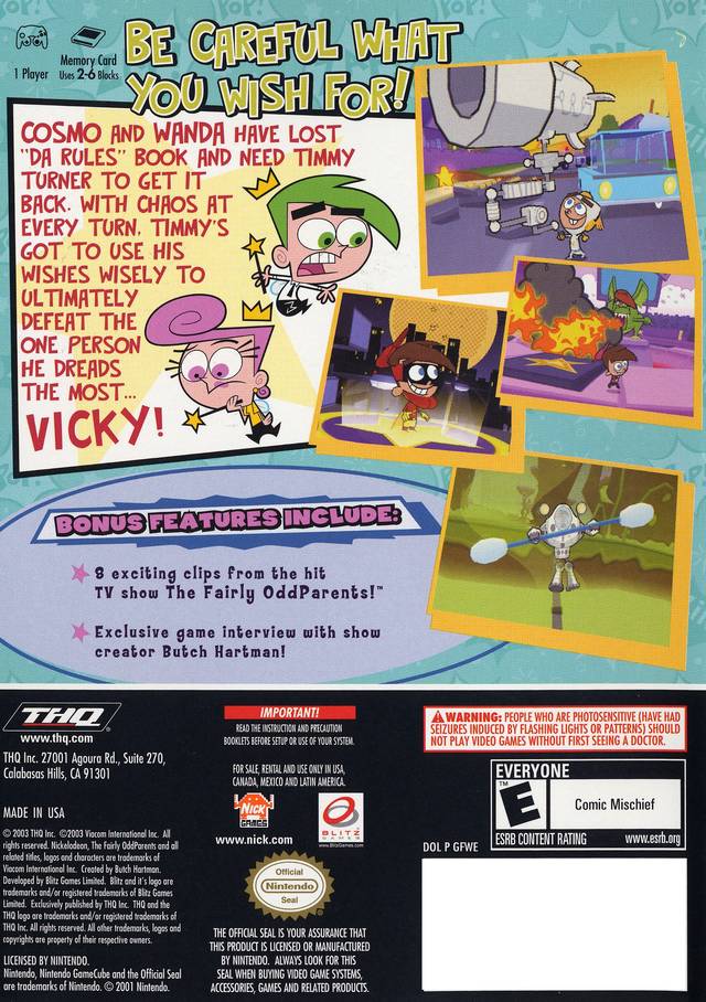 Fairly Odd Parents: Breakin' Da Rules - Image 2