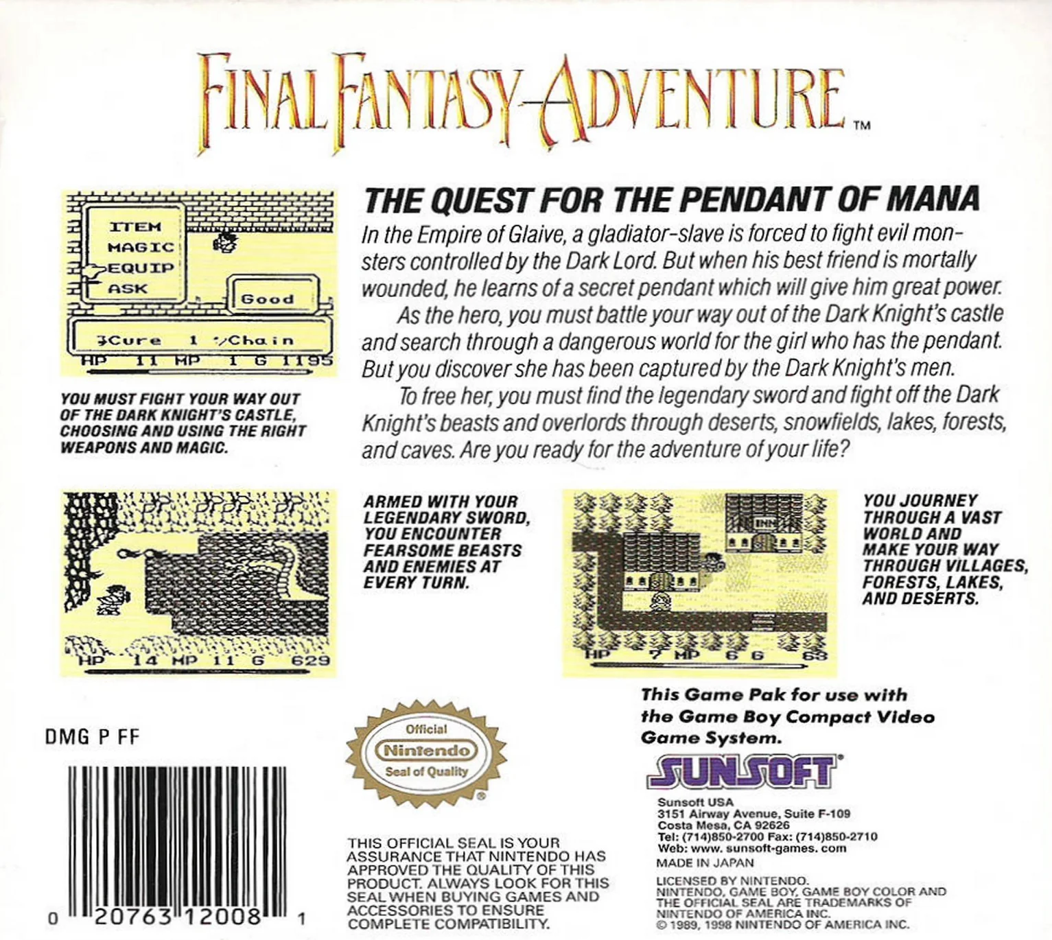 Final Fantasy Adventure - Image 2