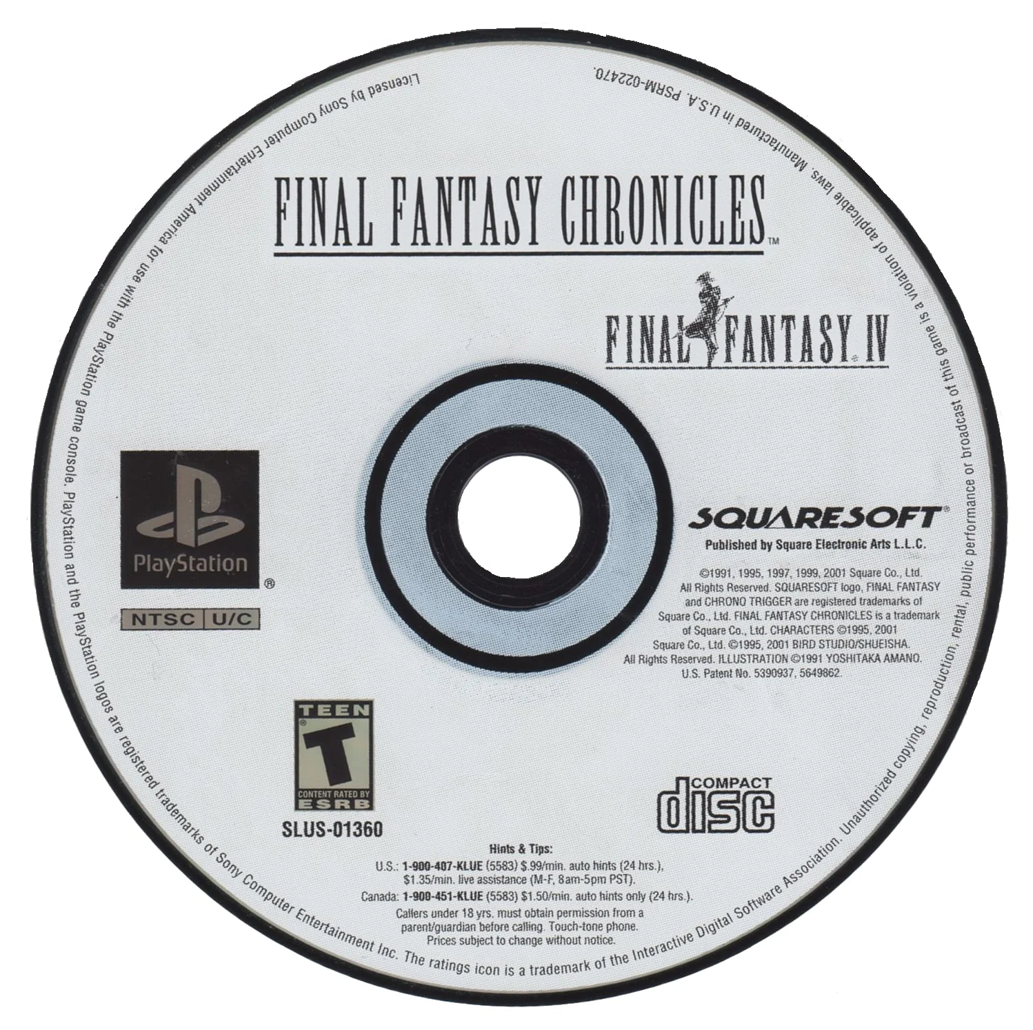 Final Fantasy Chronicles [2 Discs] (Chrono Trigger/Final Fantasy IV) - Image 3