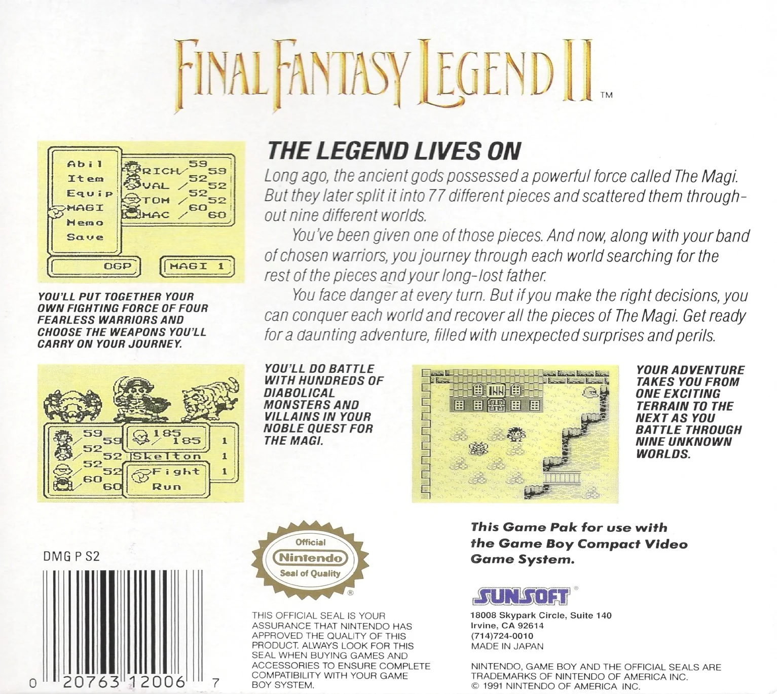 Final Fantasy Legend II - Image 2