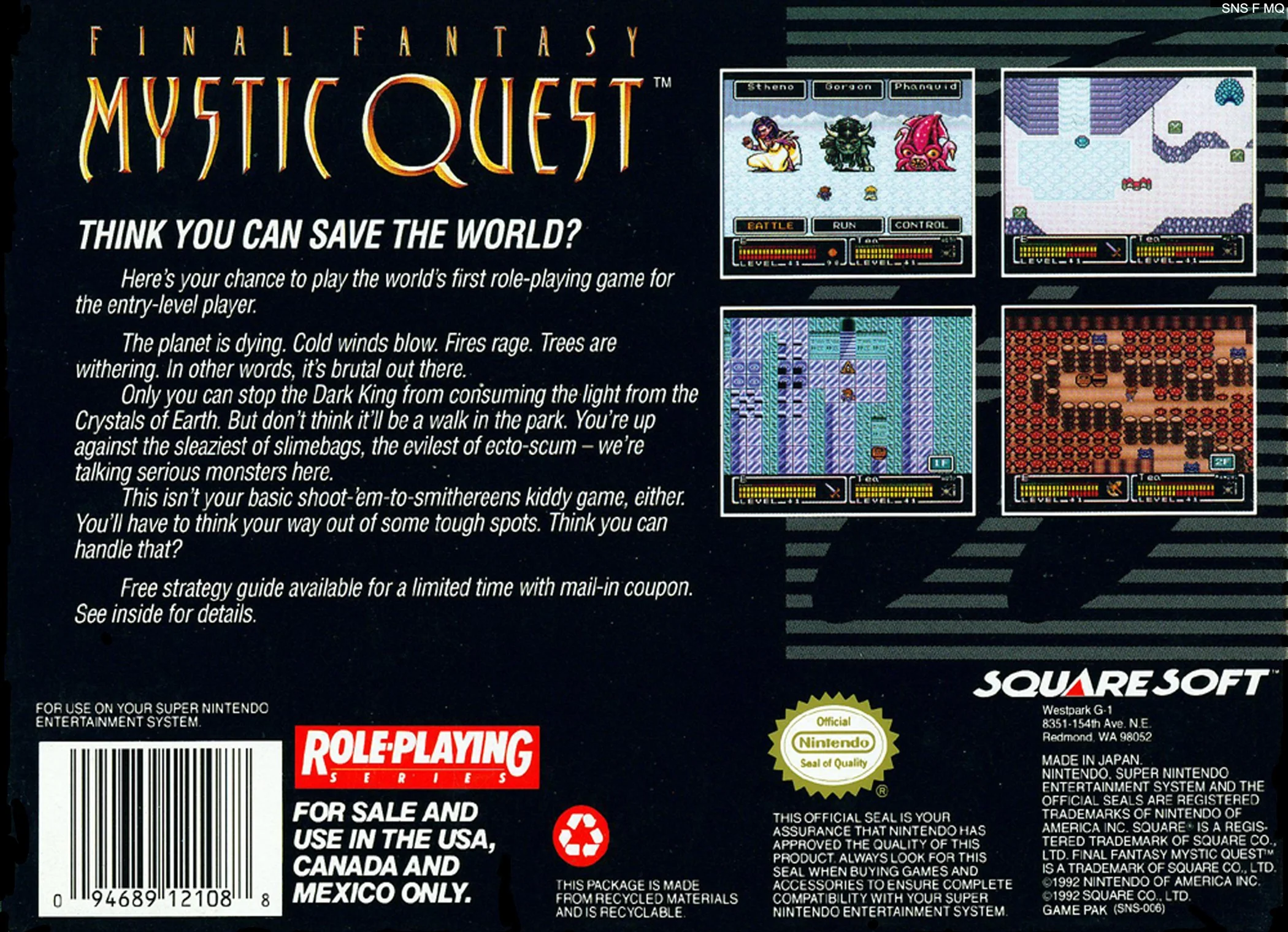 Final Fantasy Mystic Quest - Image 2
