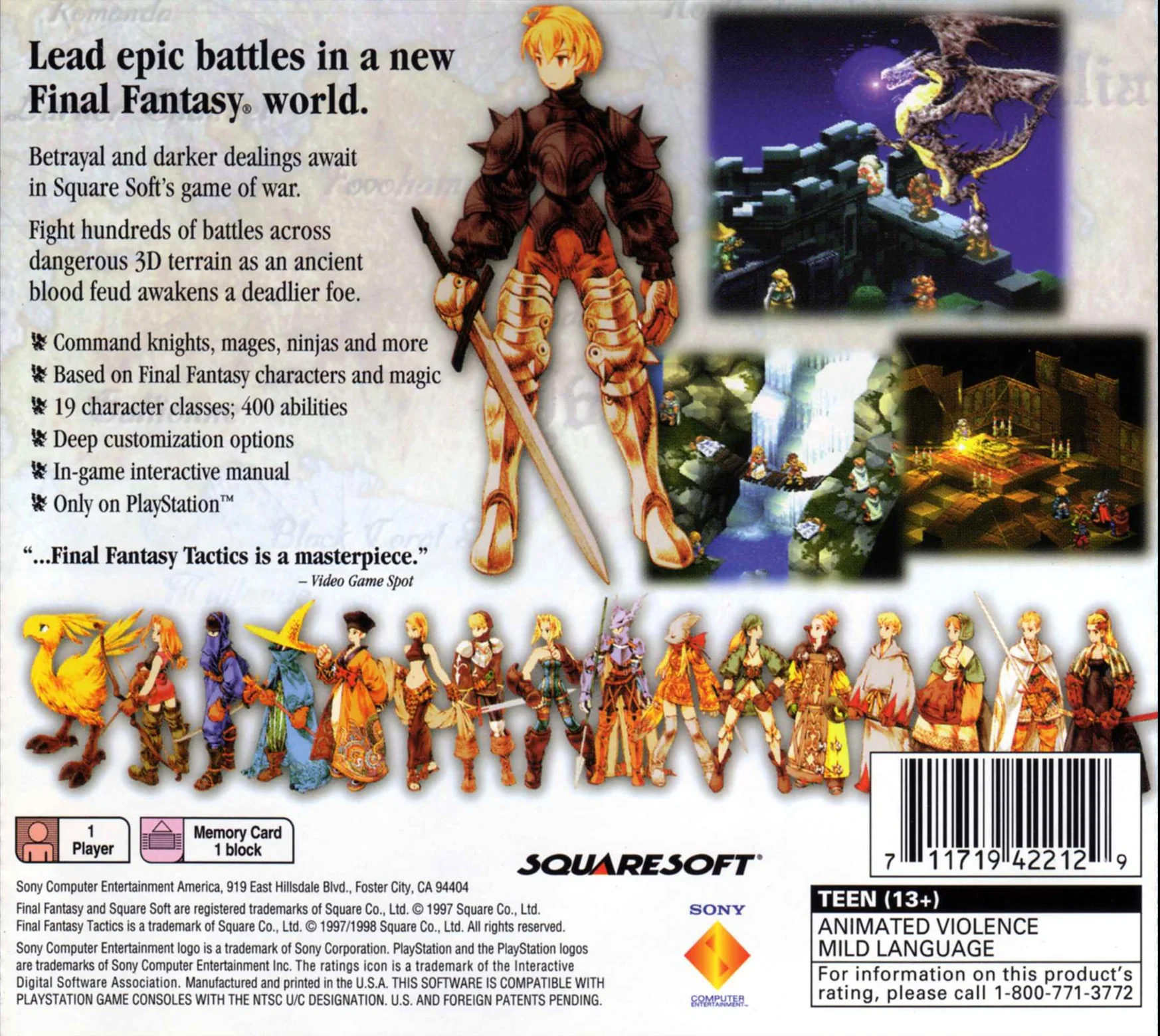 Final Fantasy Tactics - Image 2