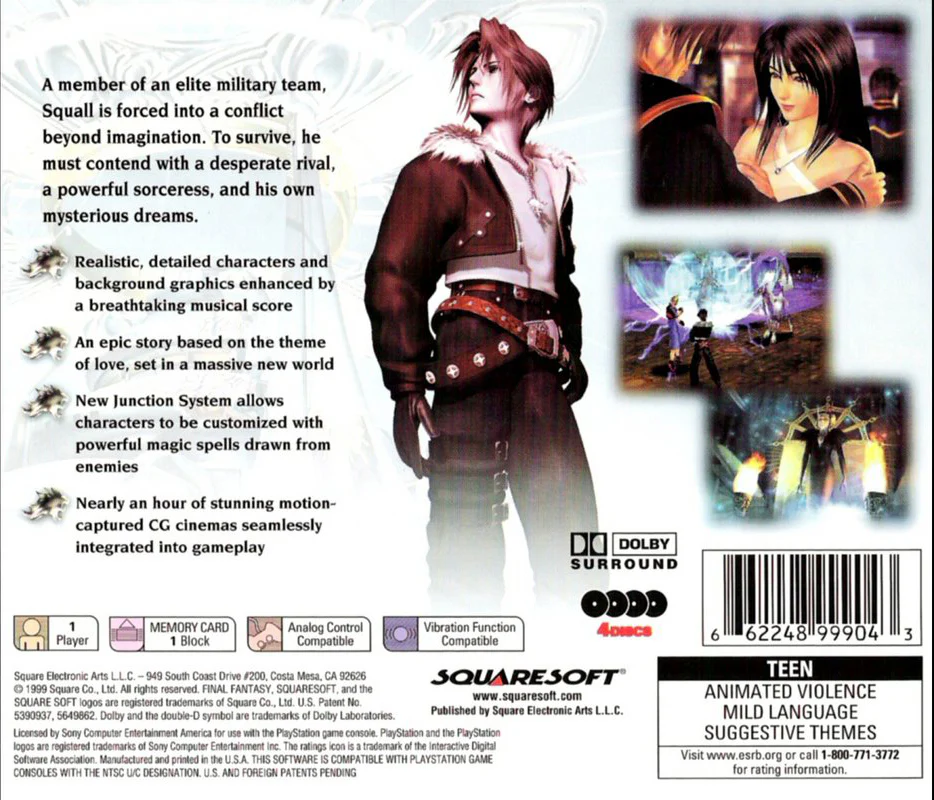 Final Fantasy VIII [4 Discs] - Image 2