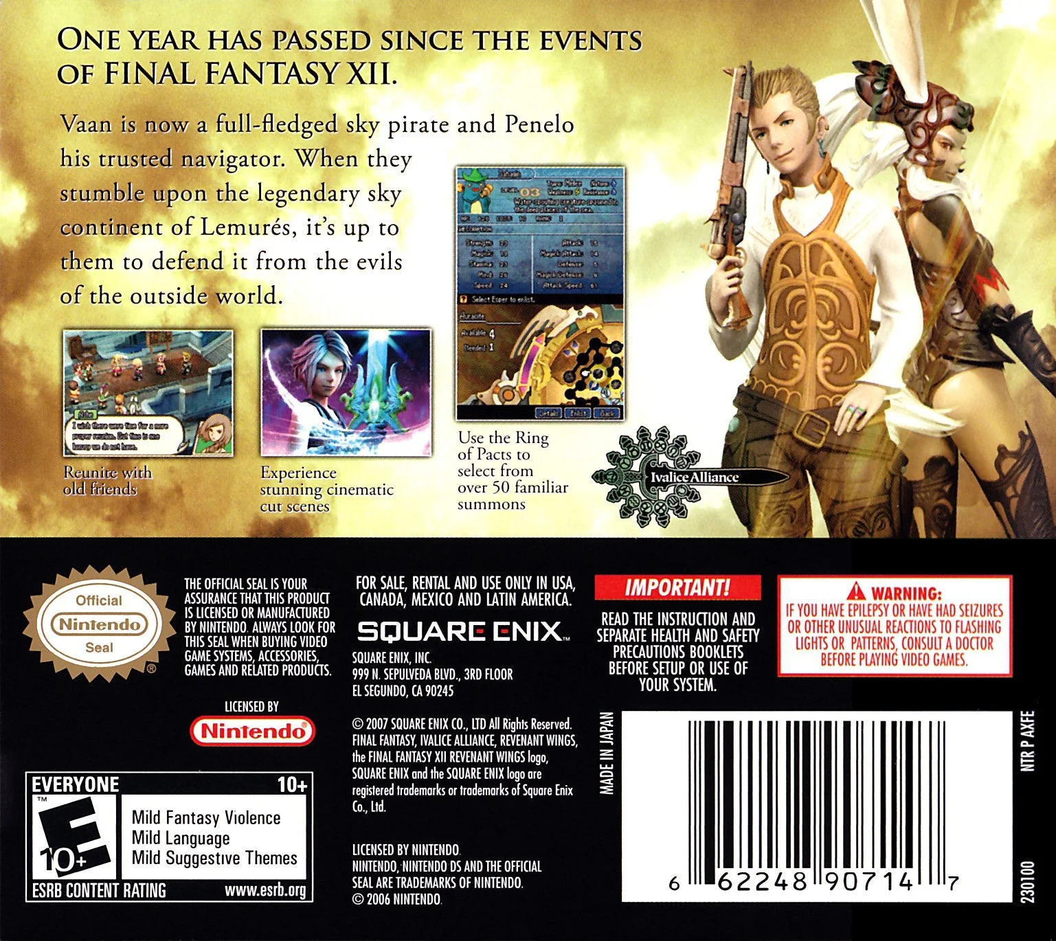 Final Fantasy XII: Revenant Wings - Image 2