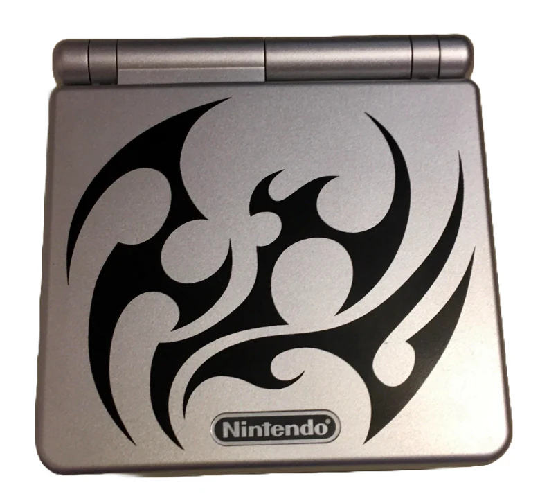 Game Boy Advance SP - Tribal (Platinum Tattoo) - Image 2