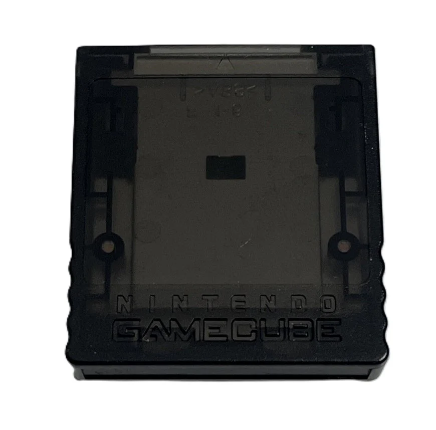 GameCube Memory Card 59 Block - Clear Black [DOL-008]