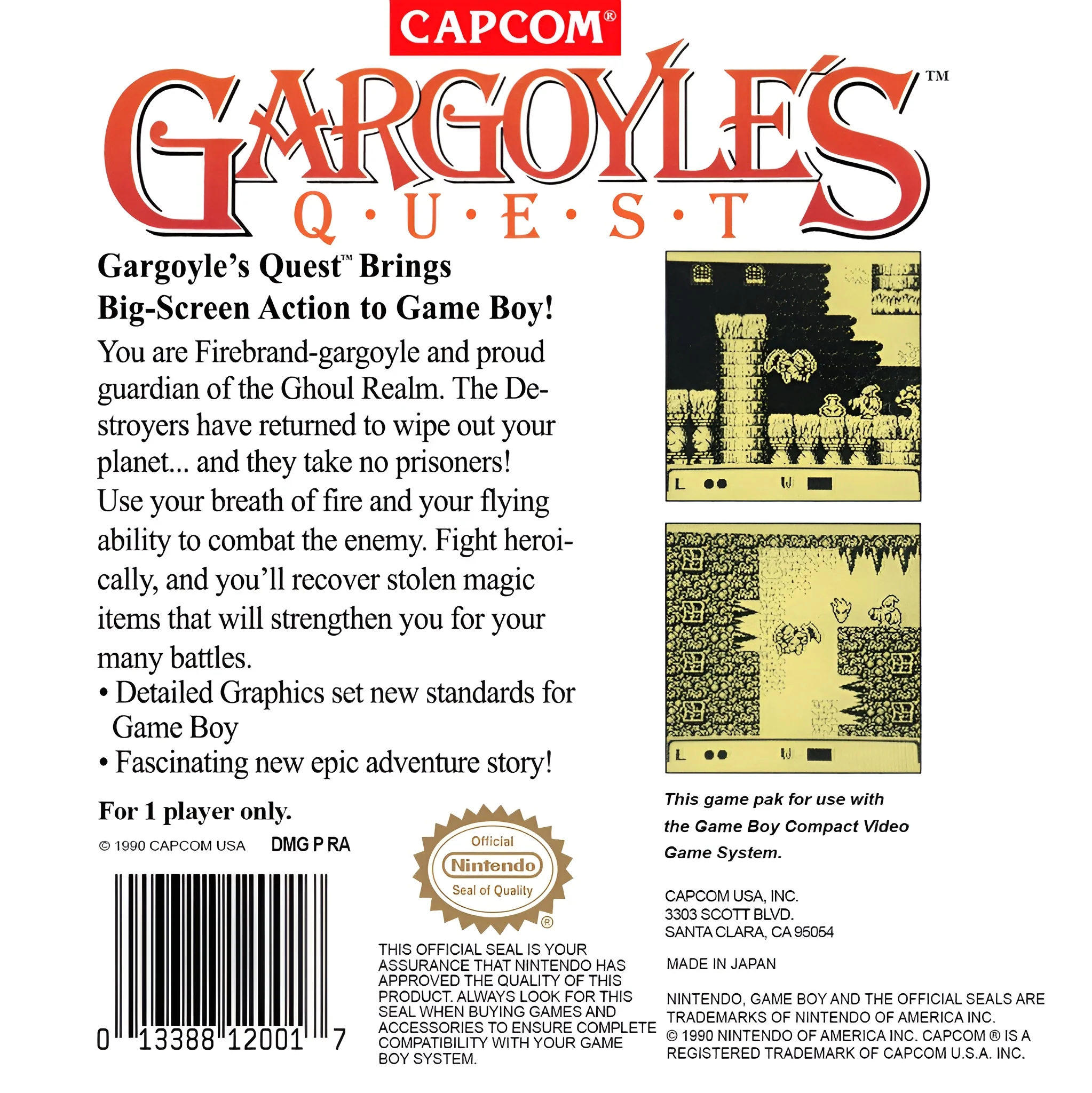Gargoyle's Quest - Image 2