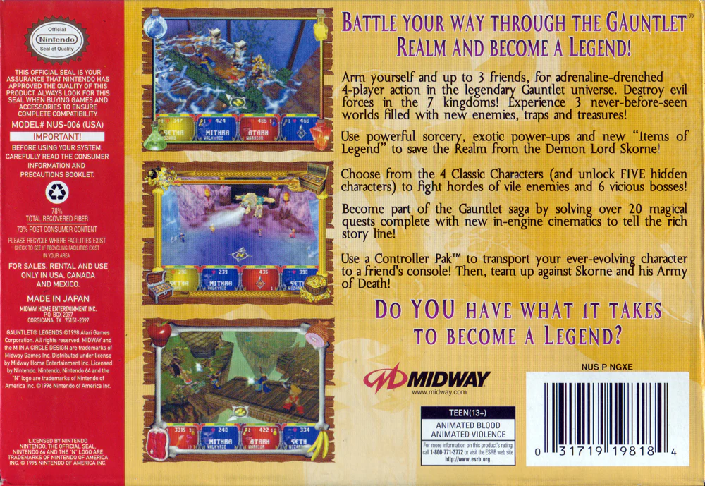 Gauntlet Legends - Image 2