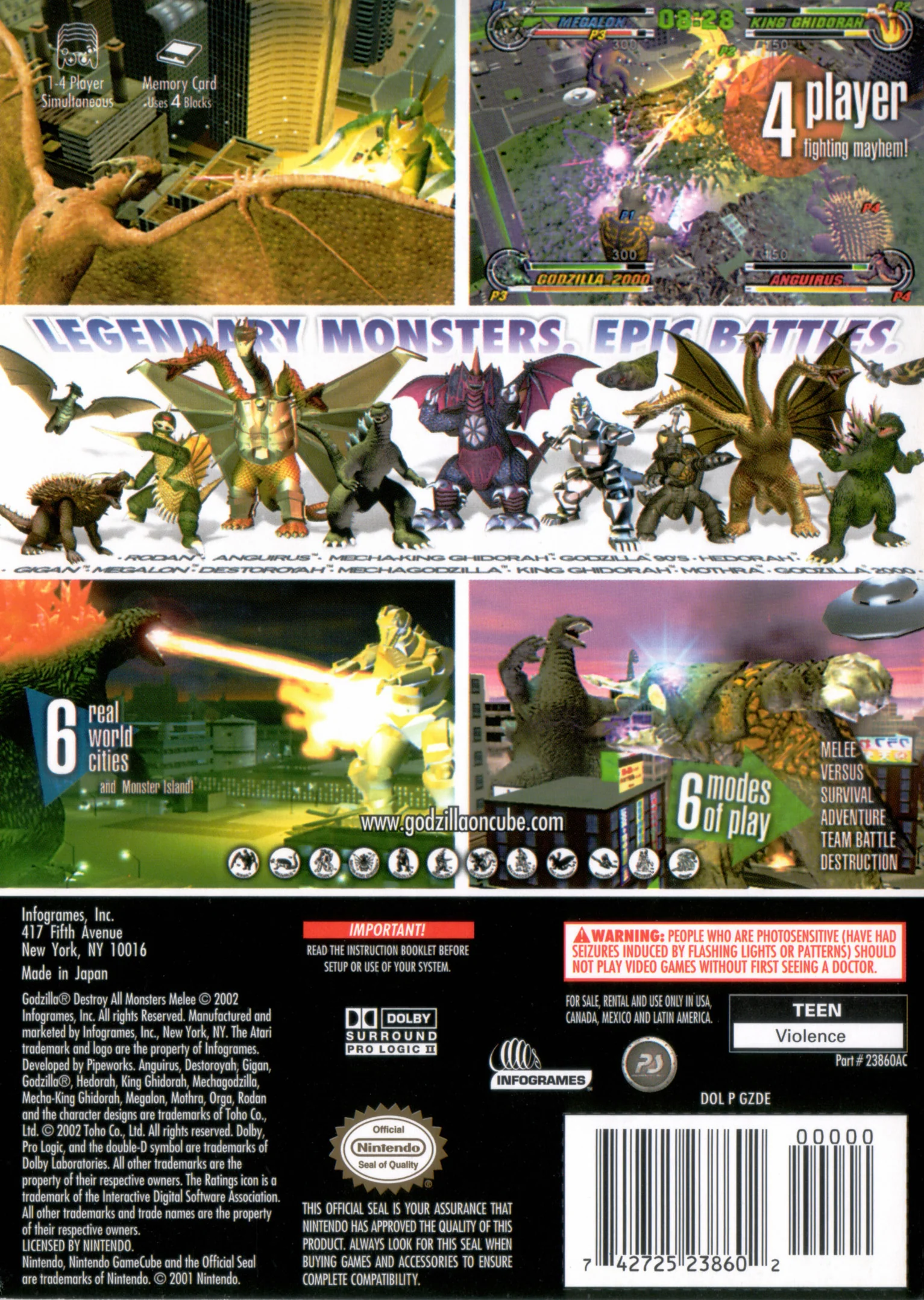 Godzilla: Destroy All Monsters Melee - Image 2