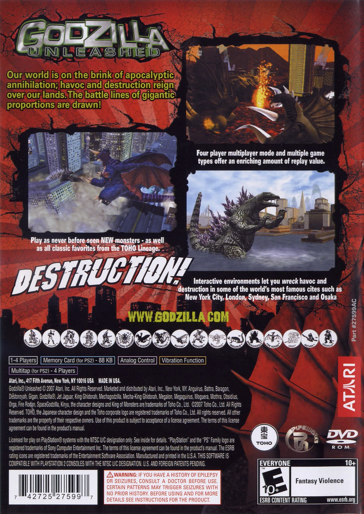 Godzilla Unleashed - Image 2
