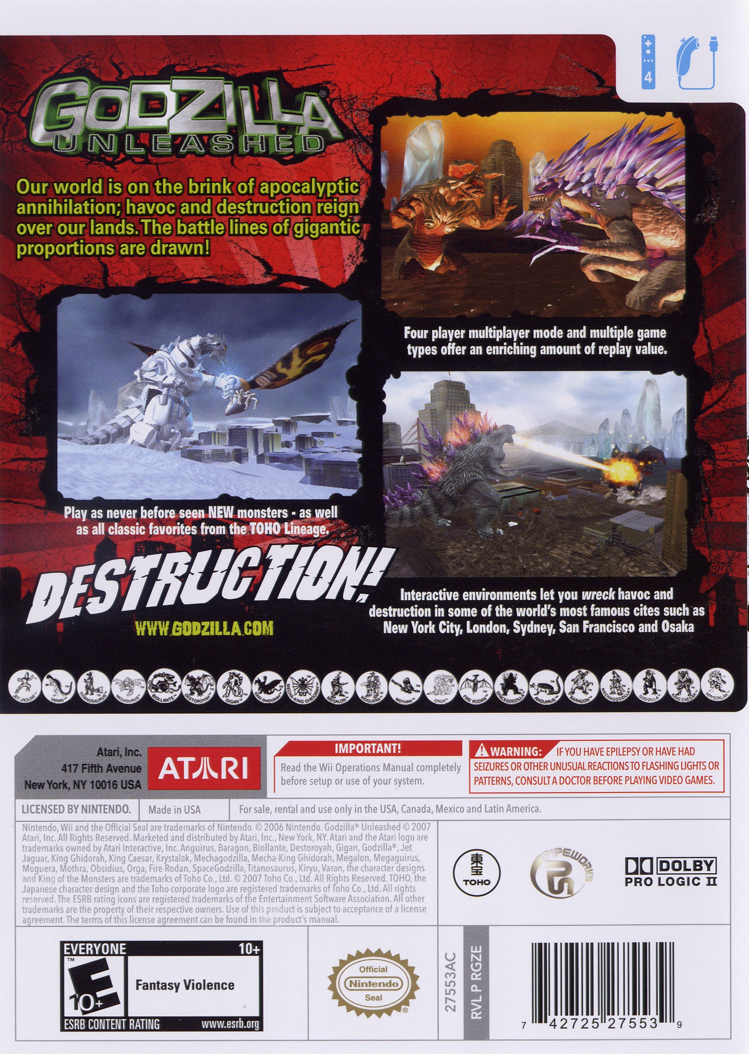 Godzilla Unleashed - Image 2