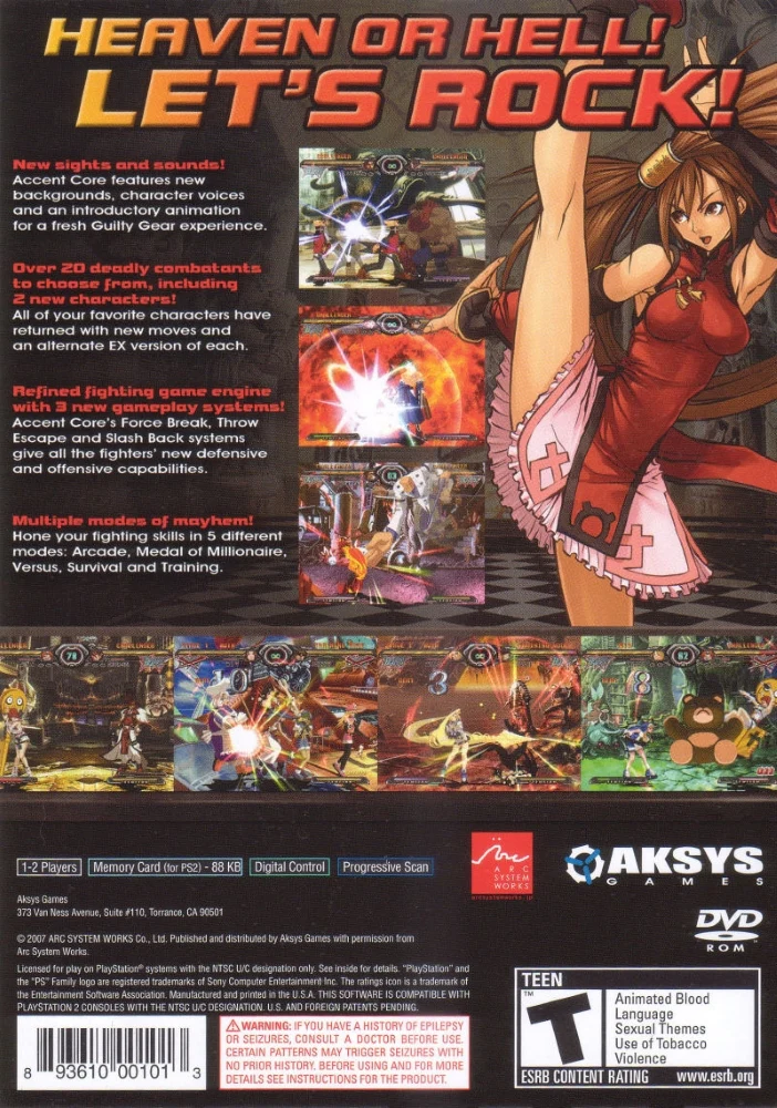Guilty Gear XX Accent Core - Image 2