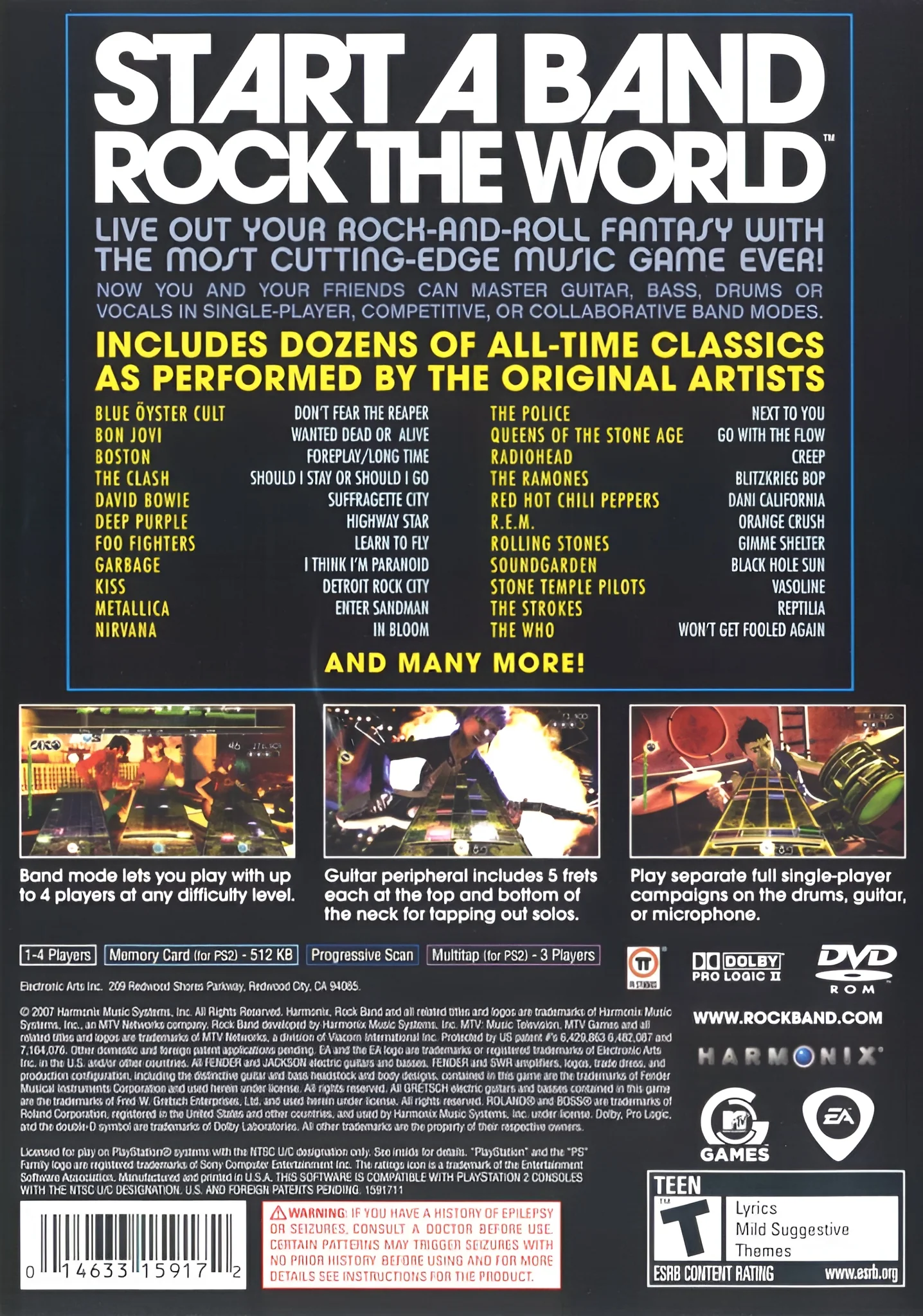 Guitar Hero 5 - PlayStation 2 - Image 2