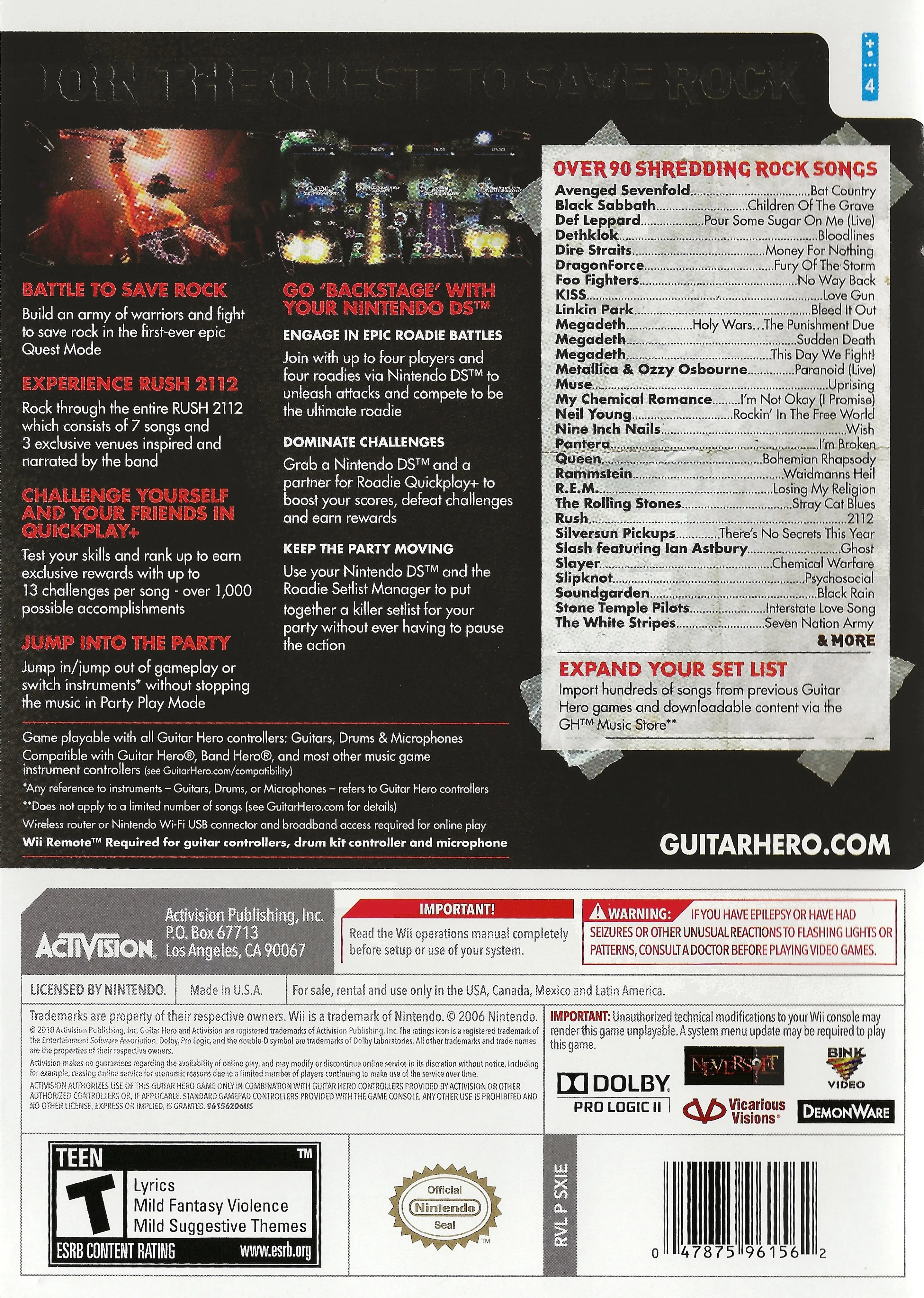 Guitar Hero: Warriors of Rock - Image 2