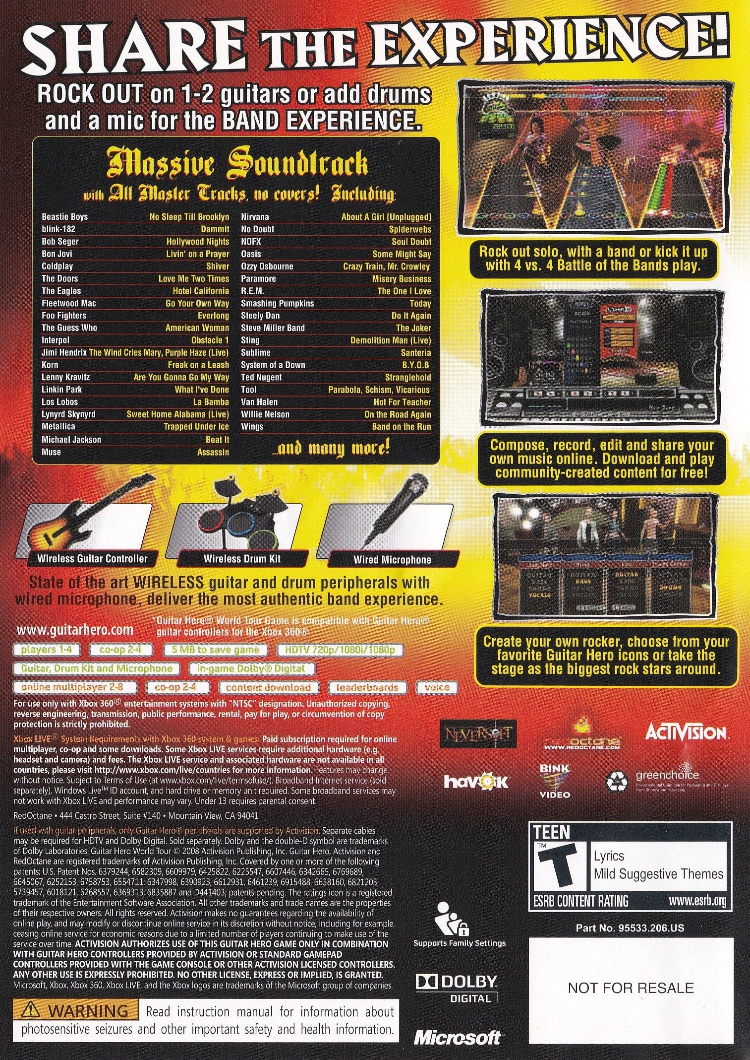 Guitar Hero: World Tour - Image 2