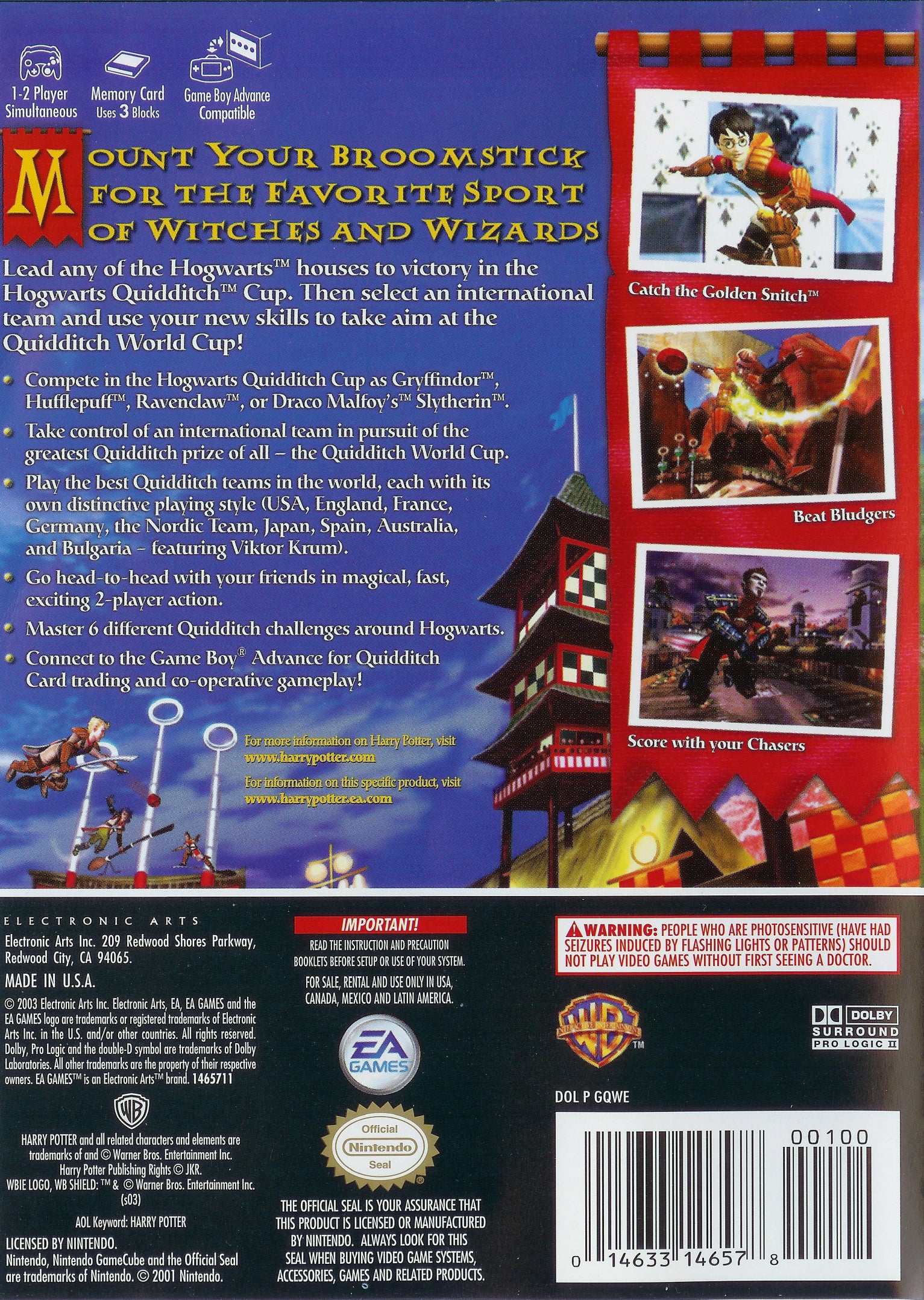 Harry Potter: Quidditch World Cup - Image 2