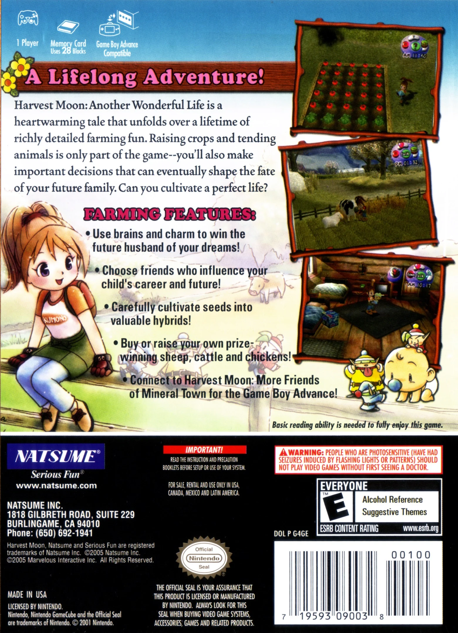 Harvest Moon Another Wonderful Life - Image 2