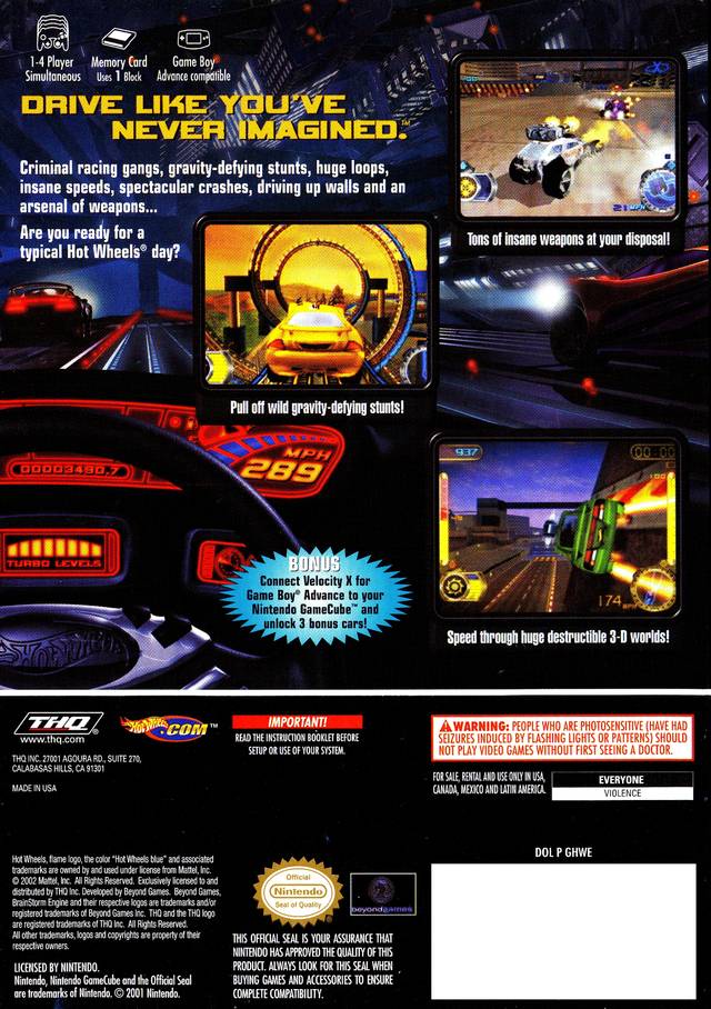 Hot Wheels Velocity X - Image 2