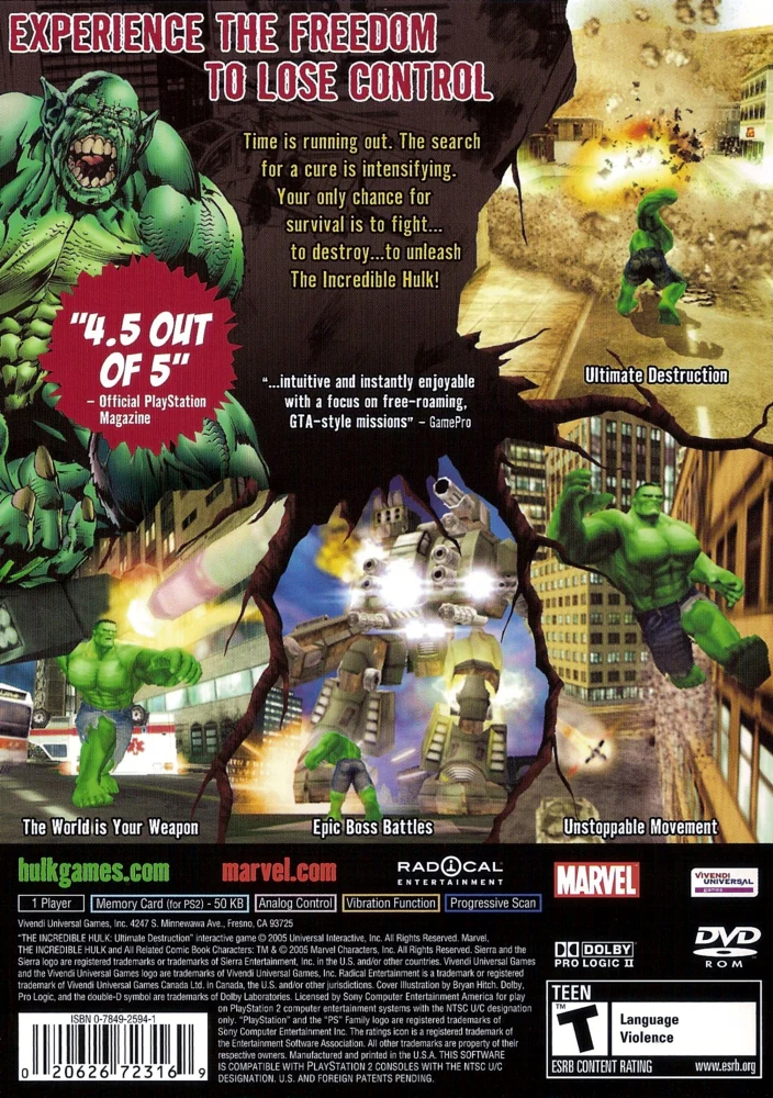 The Incredible Hulk Ultimate Destruction - Image 2