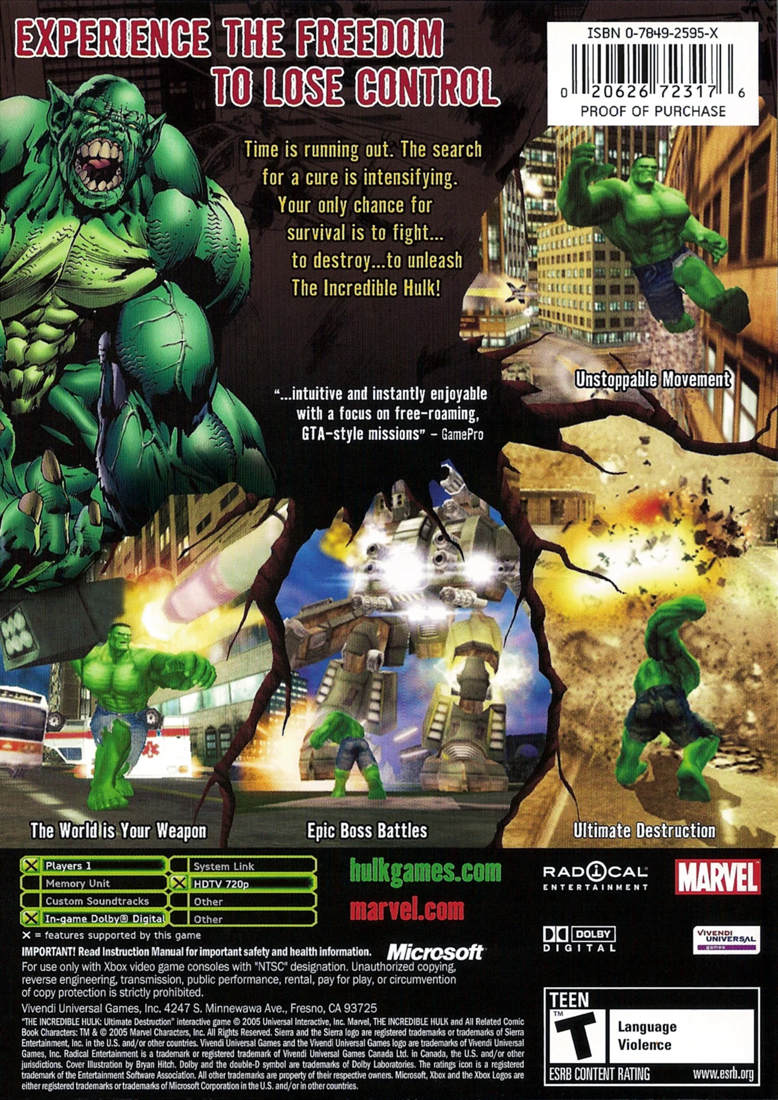 Incredible Hulk: Ultimate Destruction - Image 2