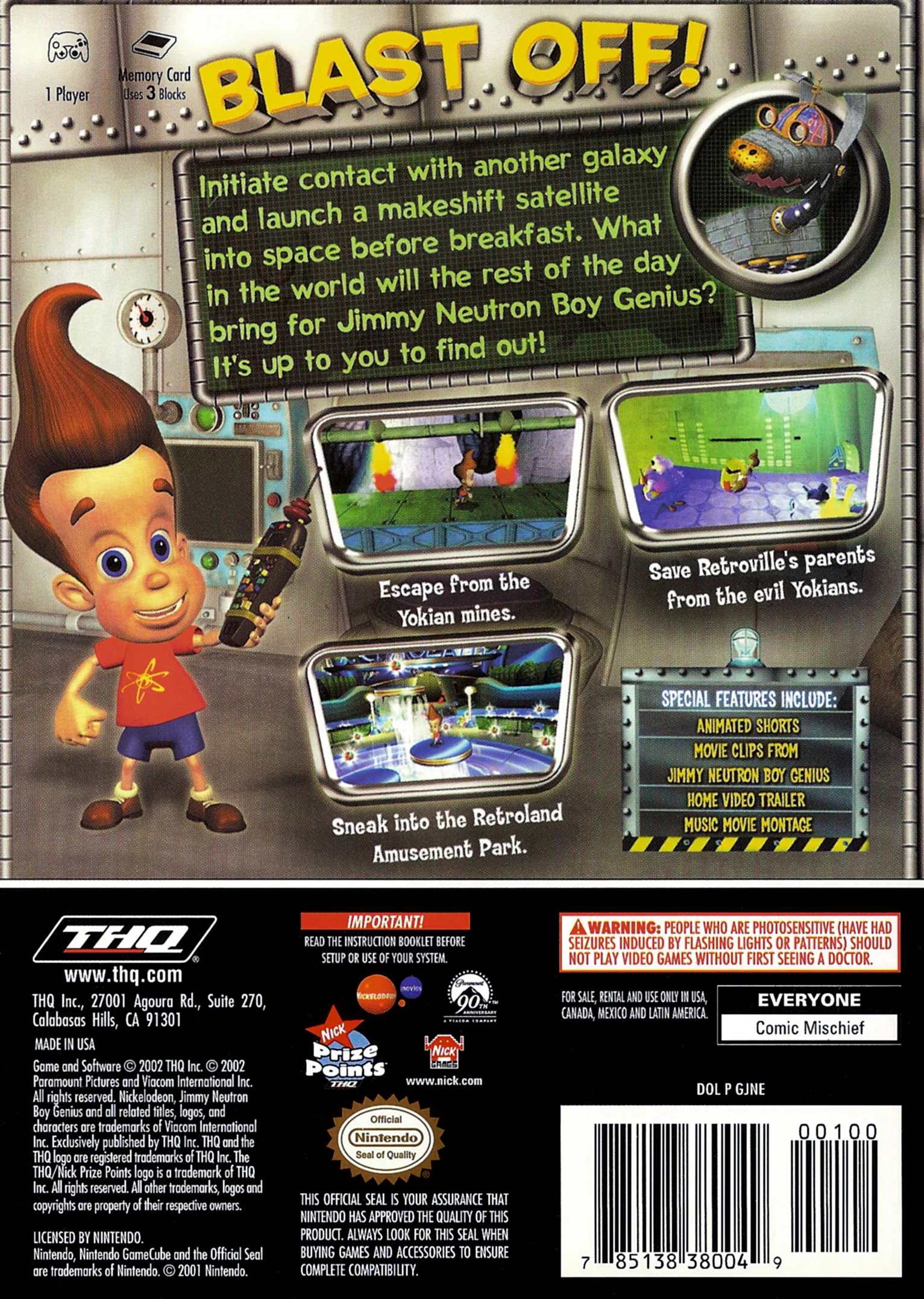Jimmy Neutron Boy Genius - Image 2