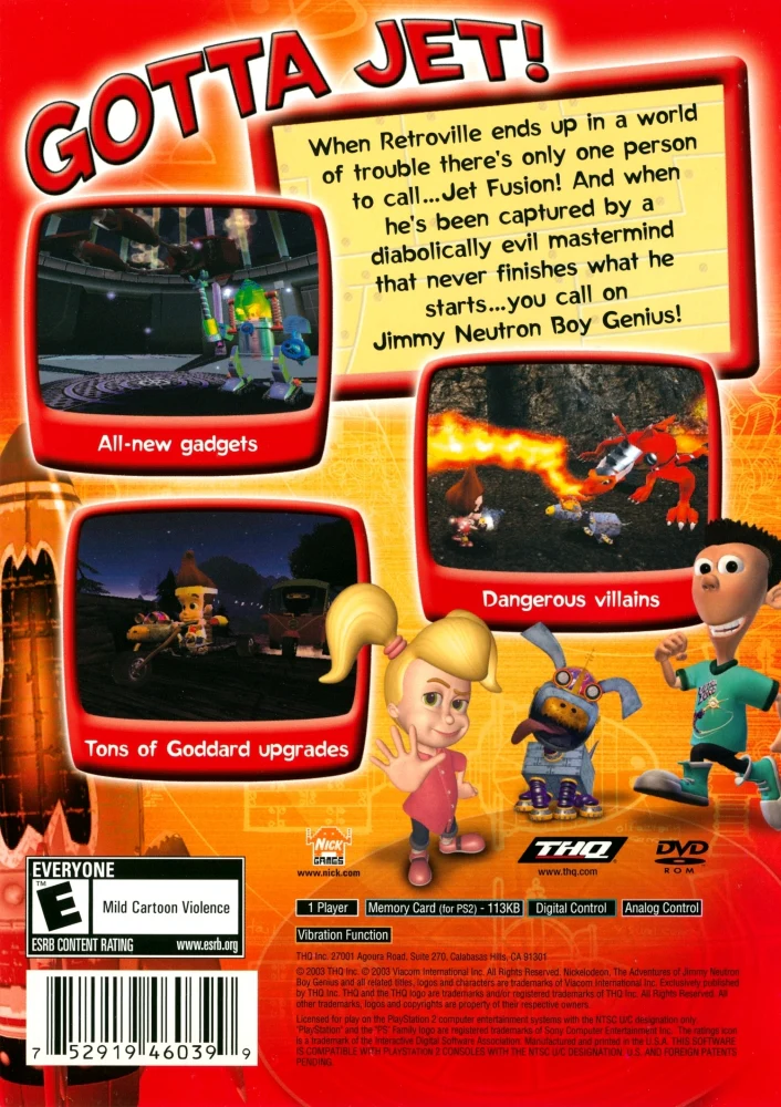Jimmy Neutron Boy Genius: Jet Fusion - Image 2