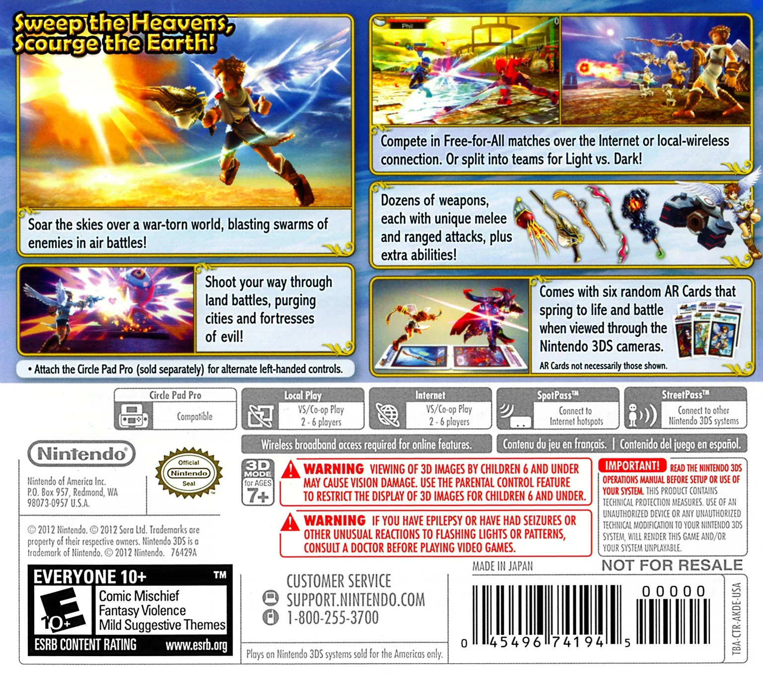 Kid Icarus: Uprising - Image 2