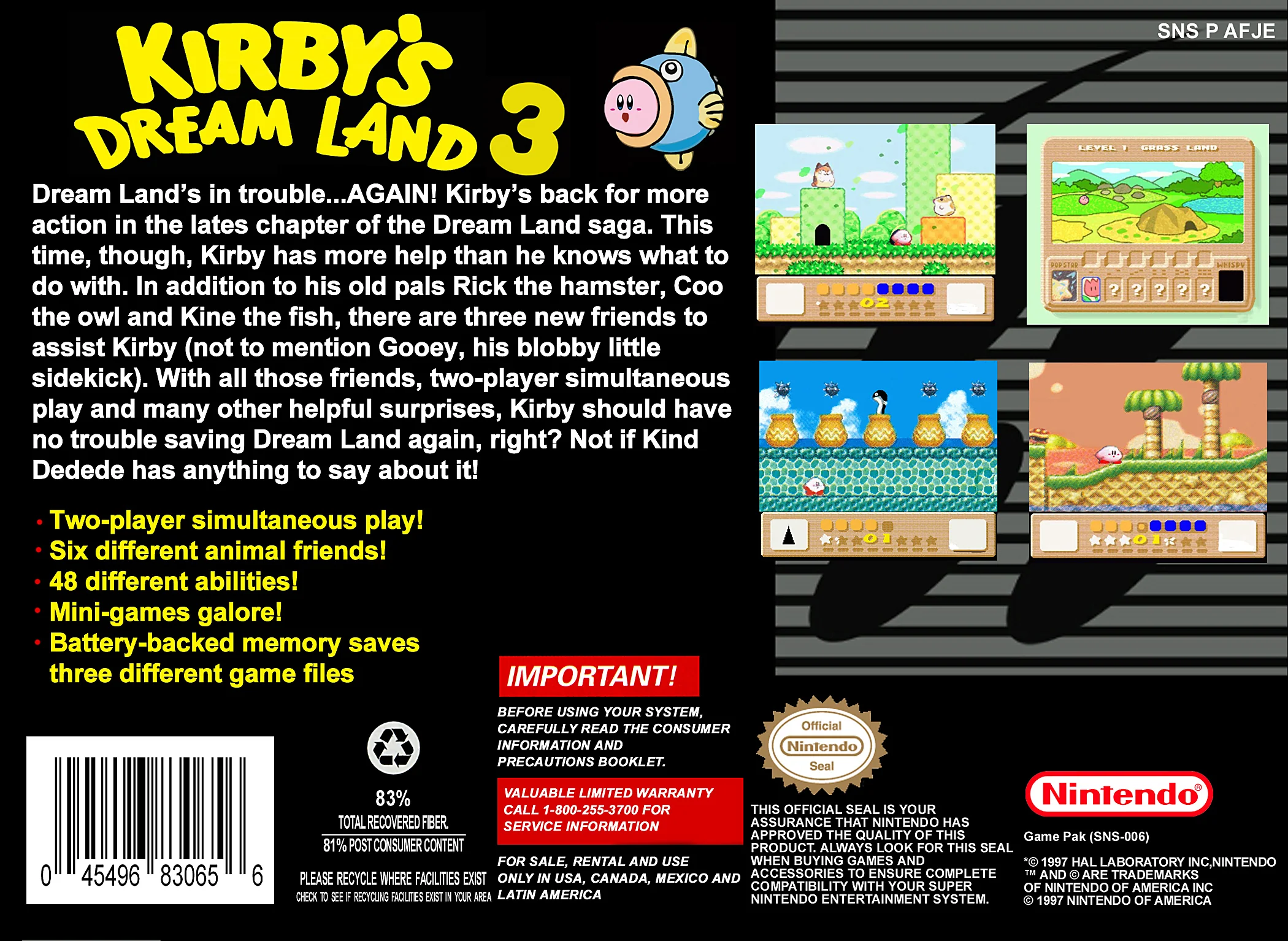 Kirby's Dream Land 3 - Image 2