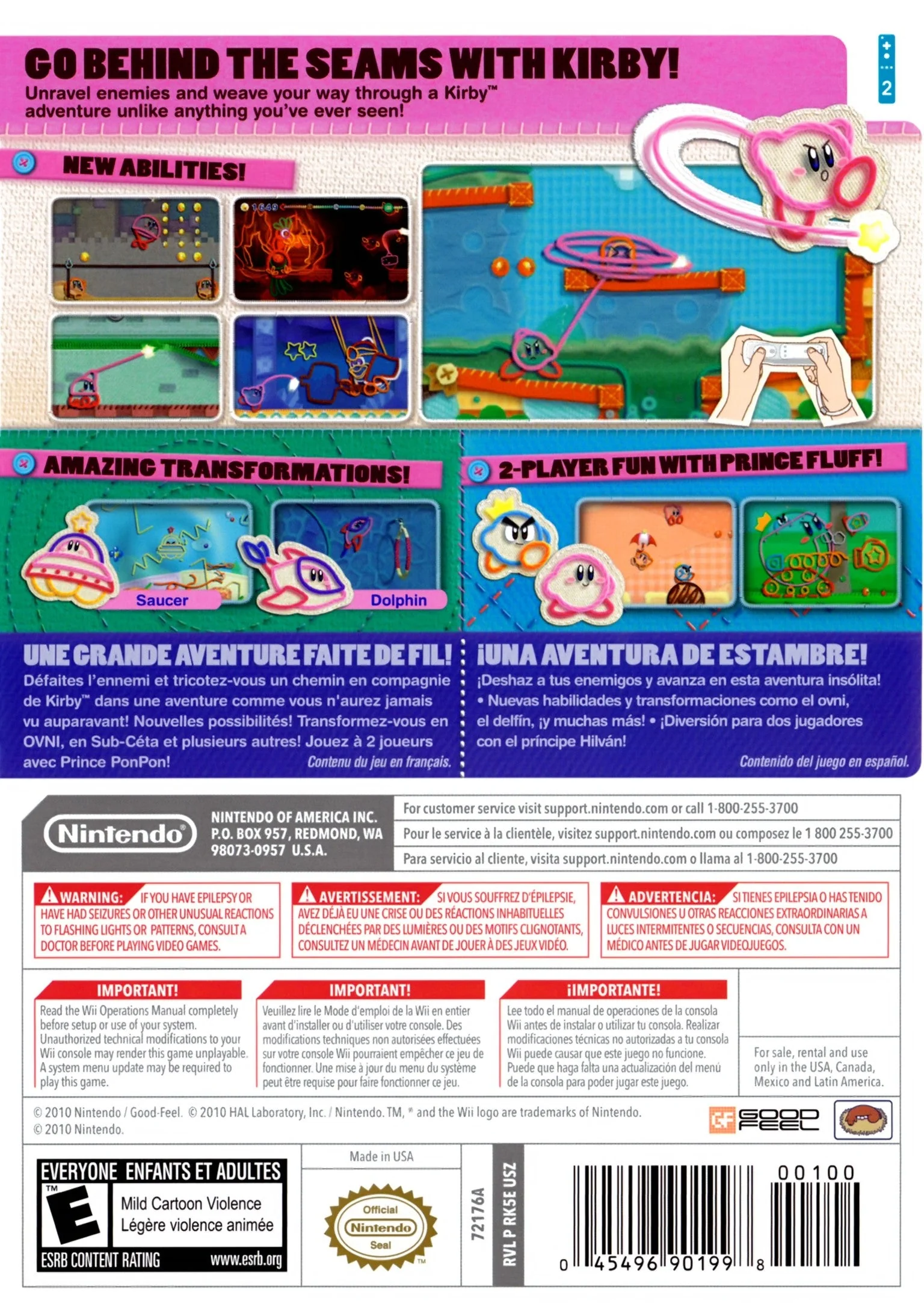 Kirby's Epic Yarn - Image 2