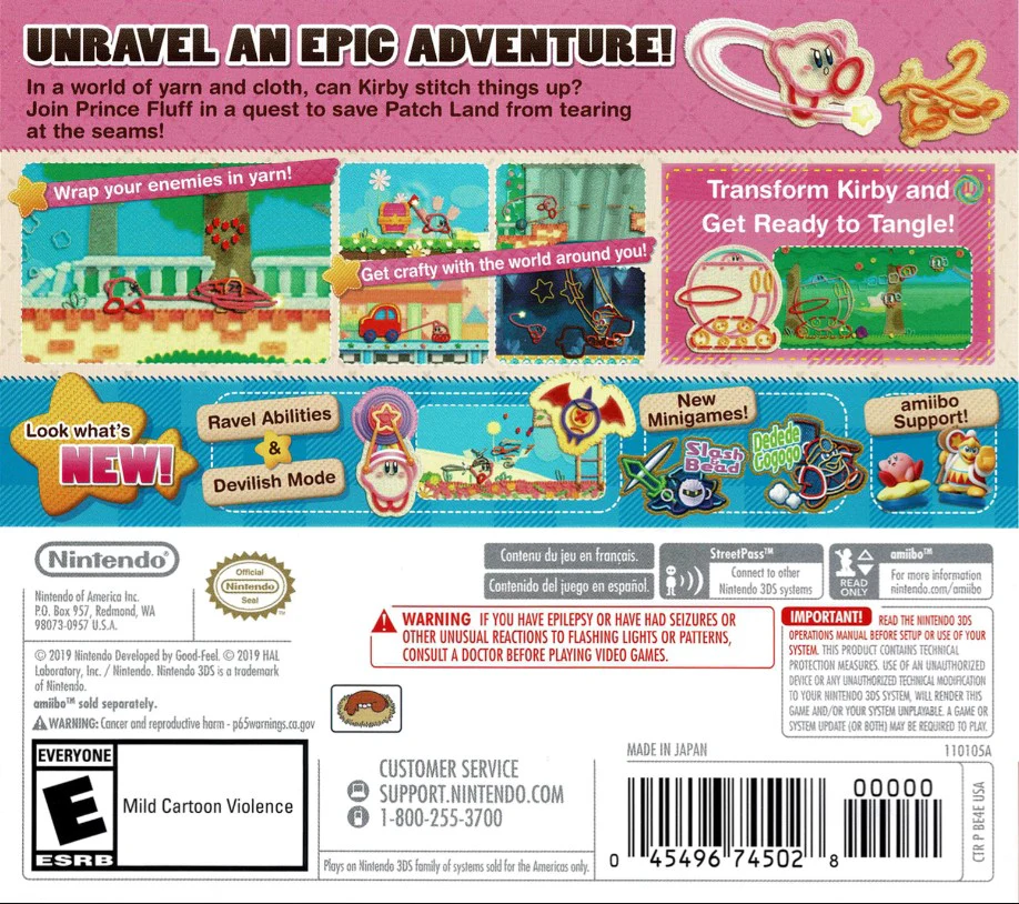 Kirby's Extra Epic Yarn - Image 2